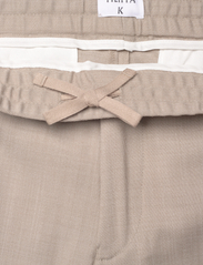 Filippa K - Terry Cropped Trousers - podstawowe koszulki - sage melan - 3
