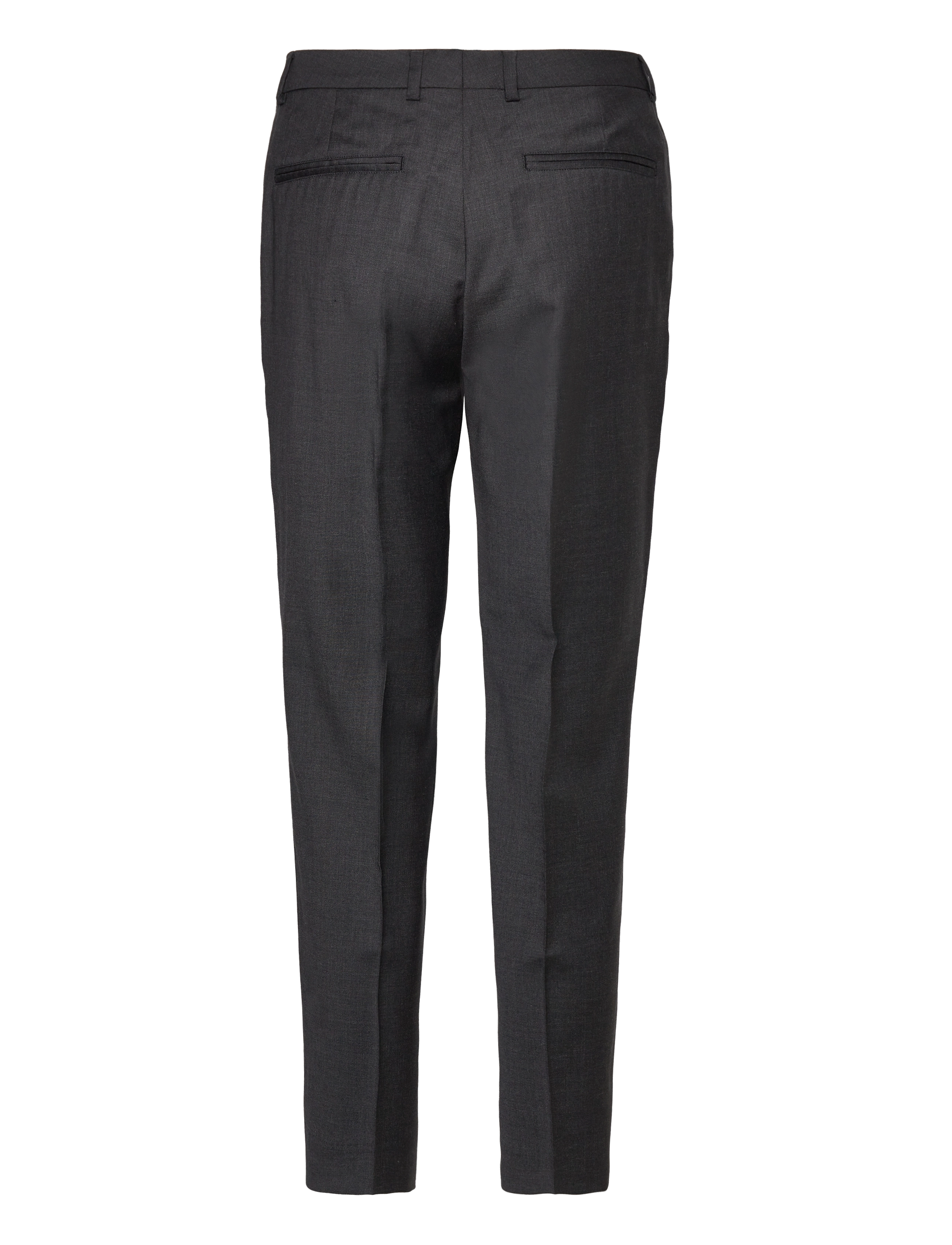 Filippa K - Emma Cropped Cool Wool Trouser - odzież imprezowa w cenach outletowych - anthracite - 1