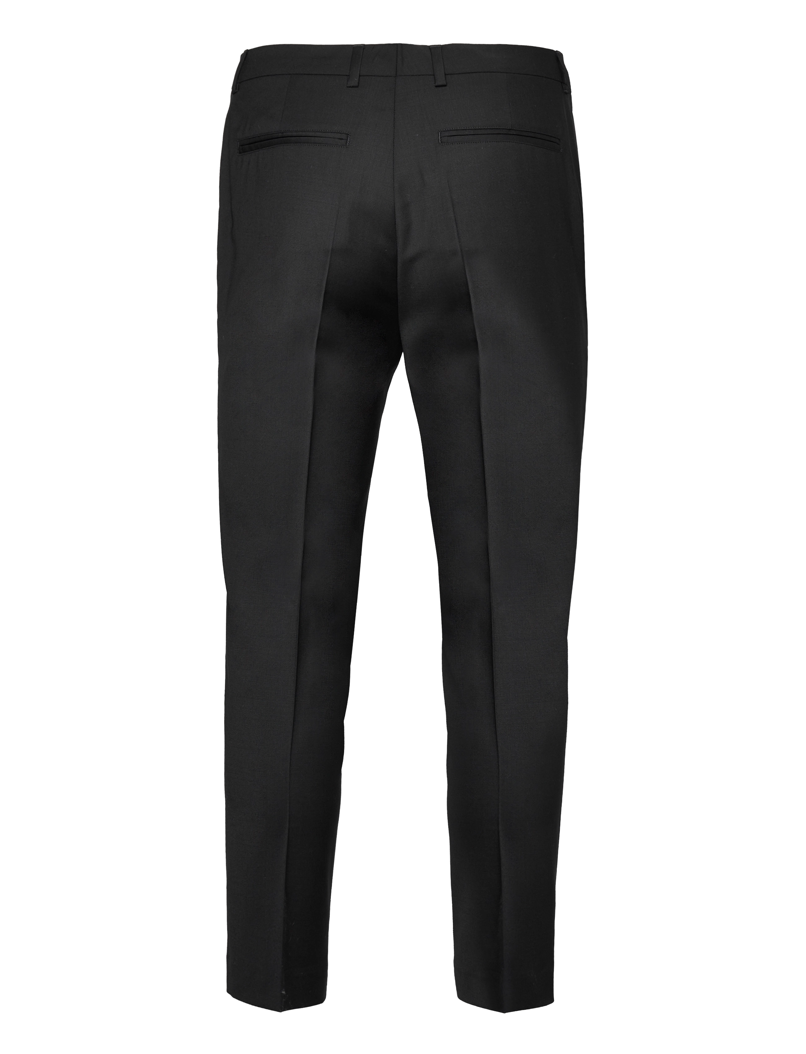 Filippa K - Emma Cropped Cool Wool Trouser - habitbukser - black - 1