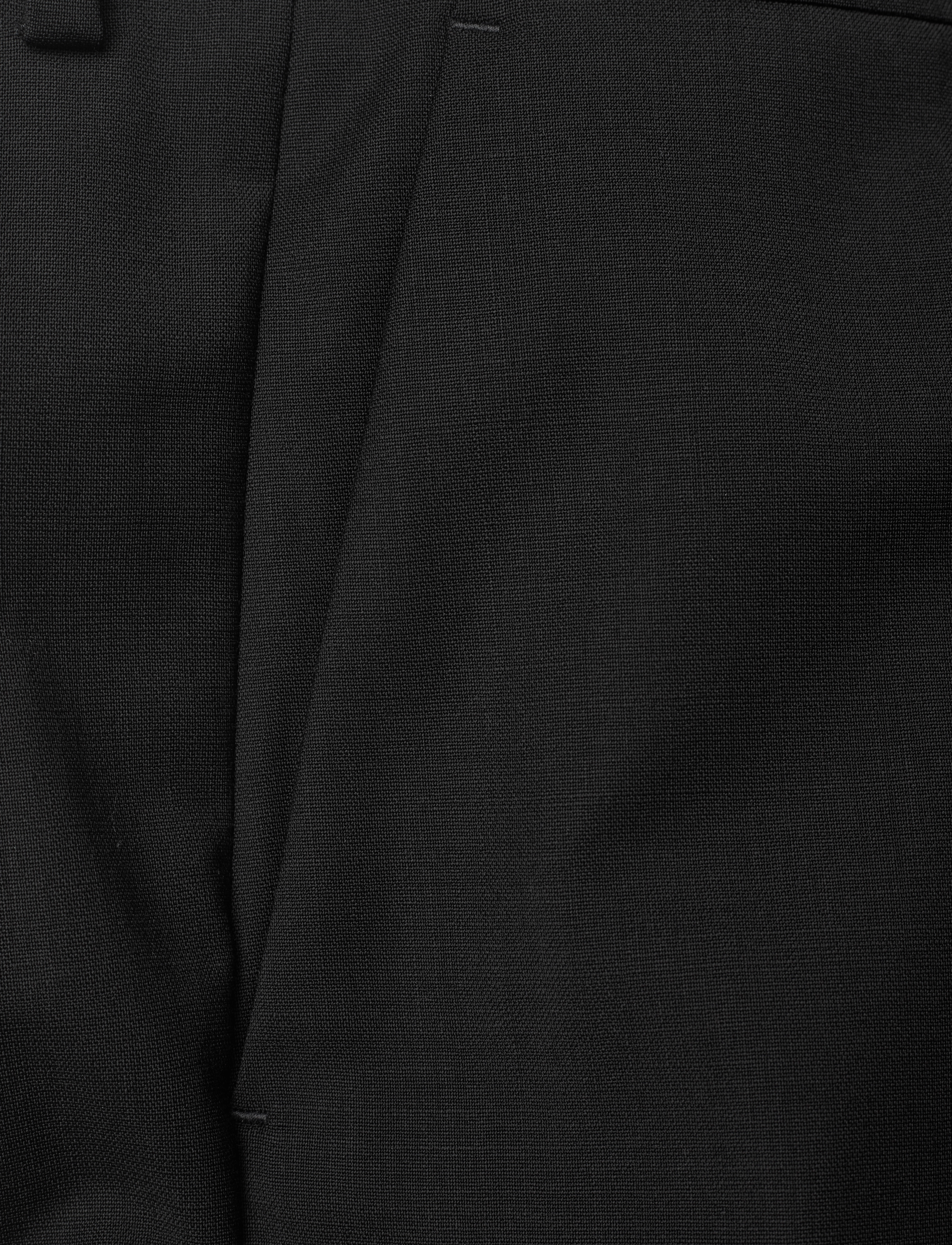 Filippa K - Emma Cropped Cool Wool Trouser - habitbukser - black - 2