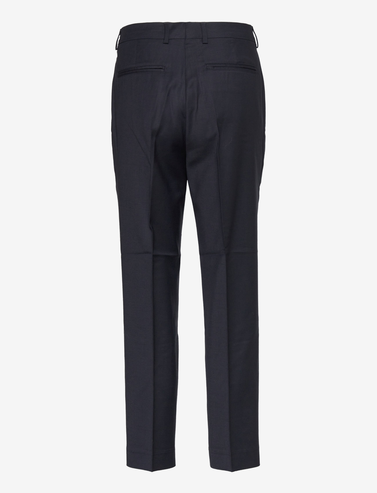 Filippa K - Emma Cropped Cool Wool Trouser - tailored trousers - dark navy - 1