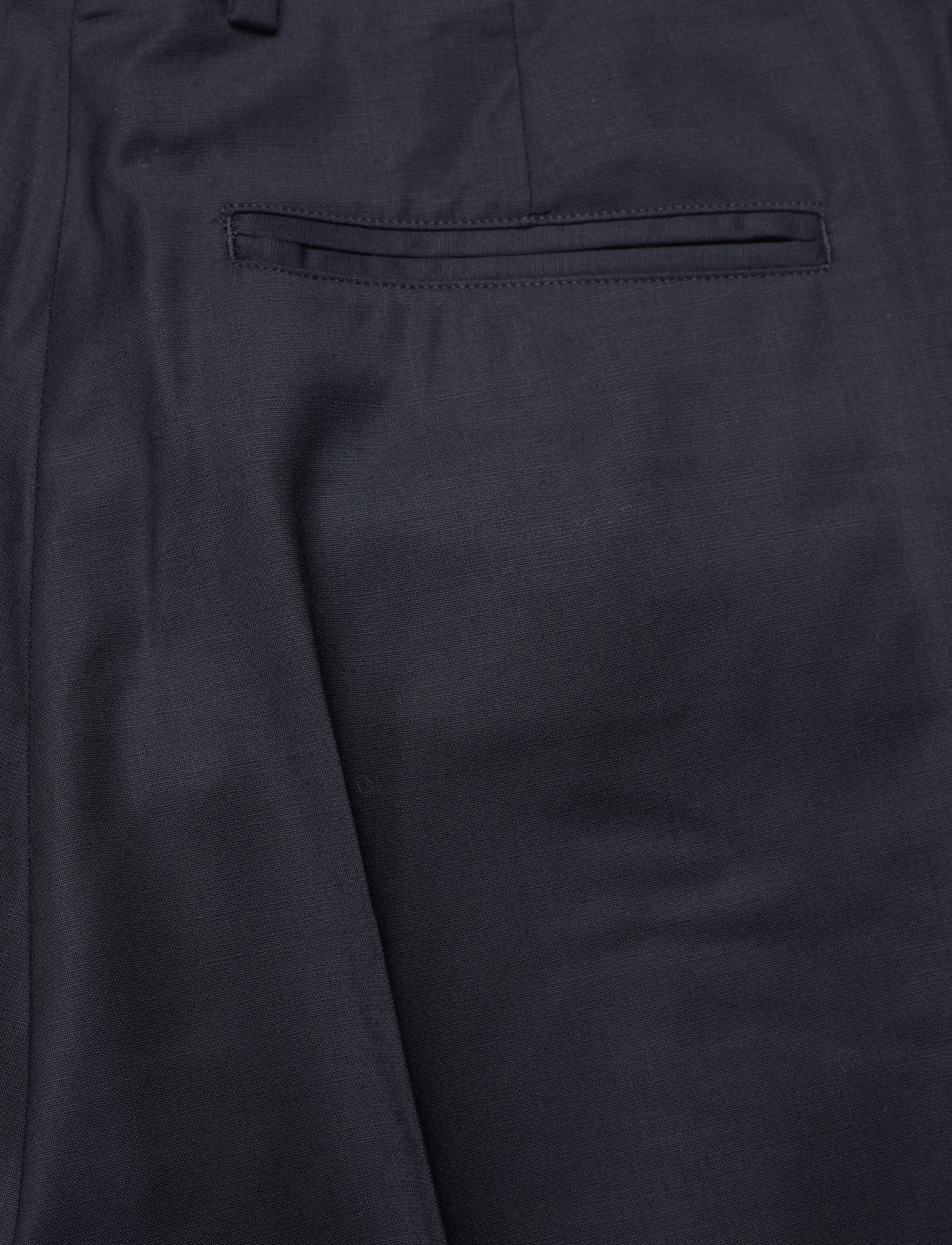 Filippa K - Emma Cropped Cool Wool Trouser - habitbukser - dark navy - 4