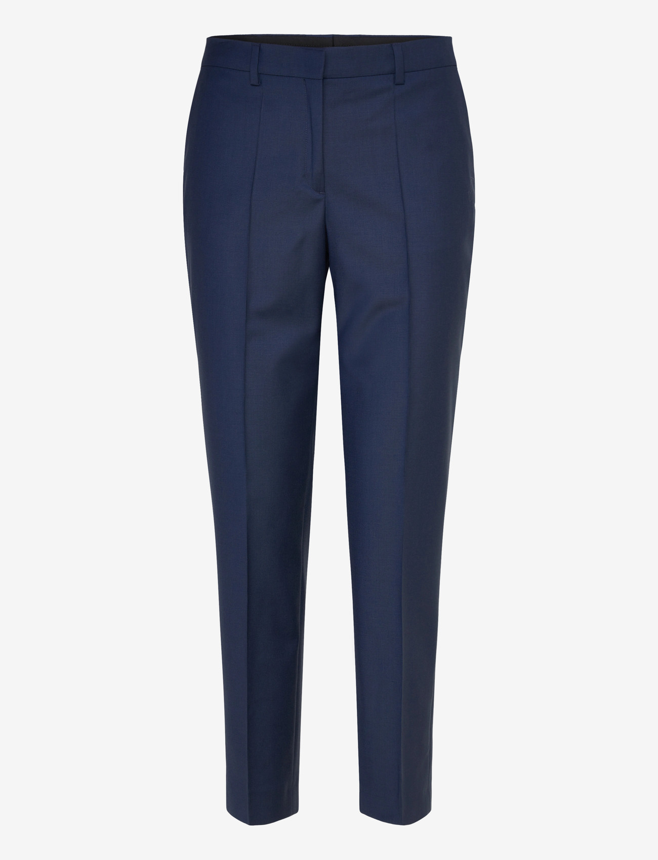 Filippa K - Emma Cropped Cool Wool Trouser - pidulikud püksid - faded blue - 0