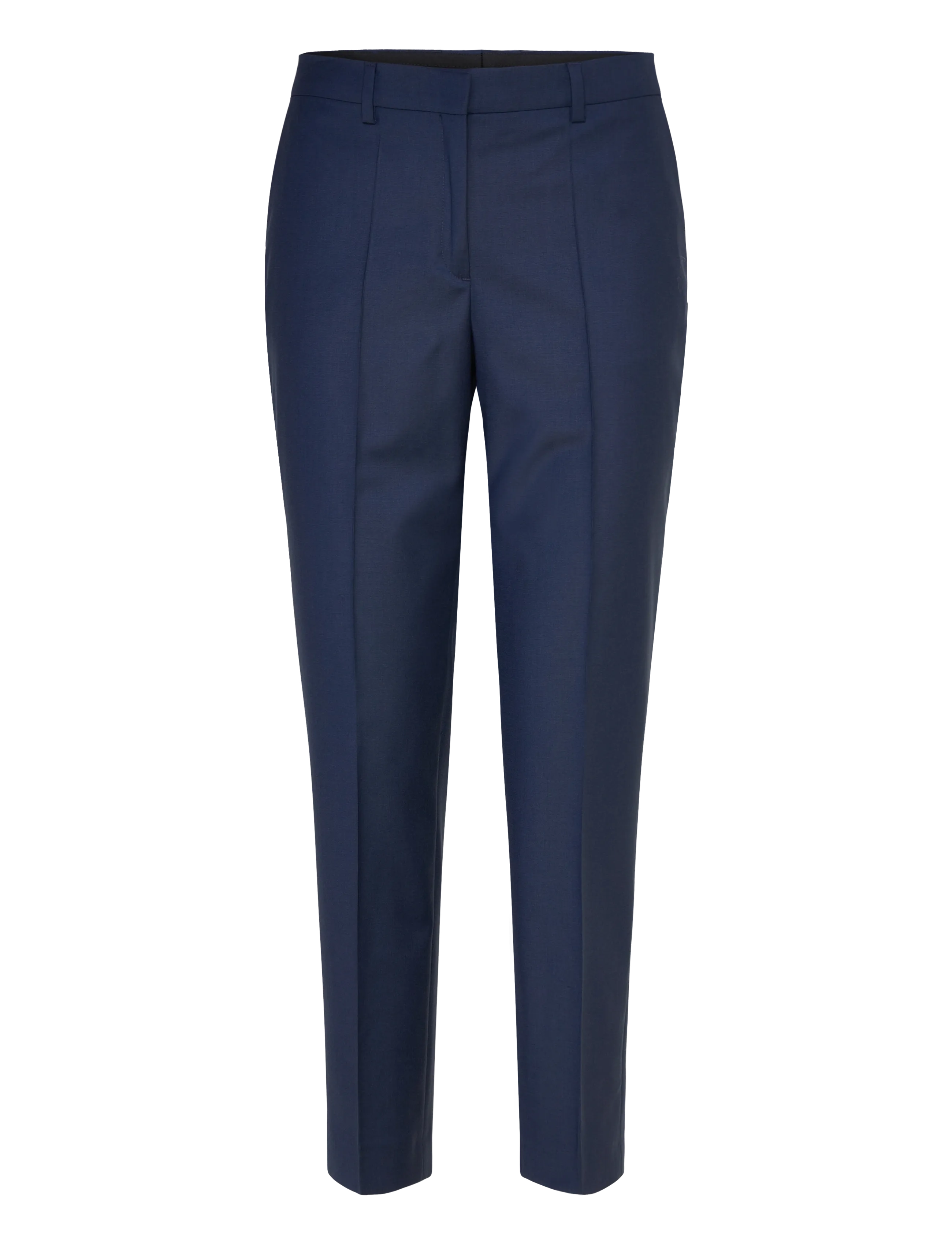 Filippa K Emma Cropped Cool Wool Trouser - Filippa K - FADED BLUE / navy