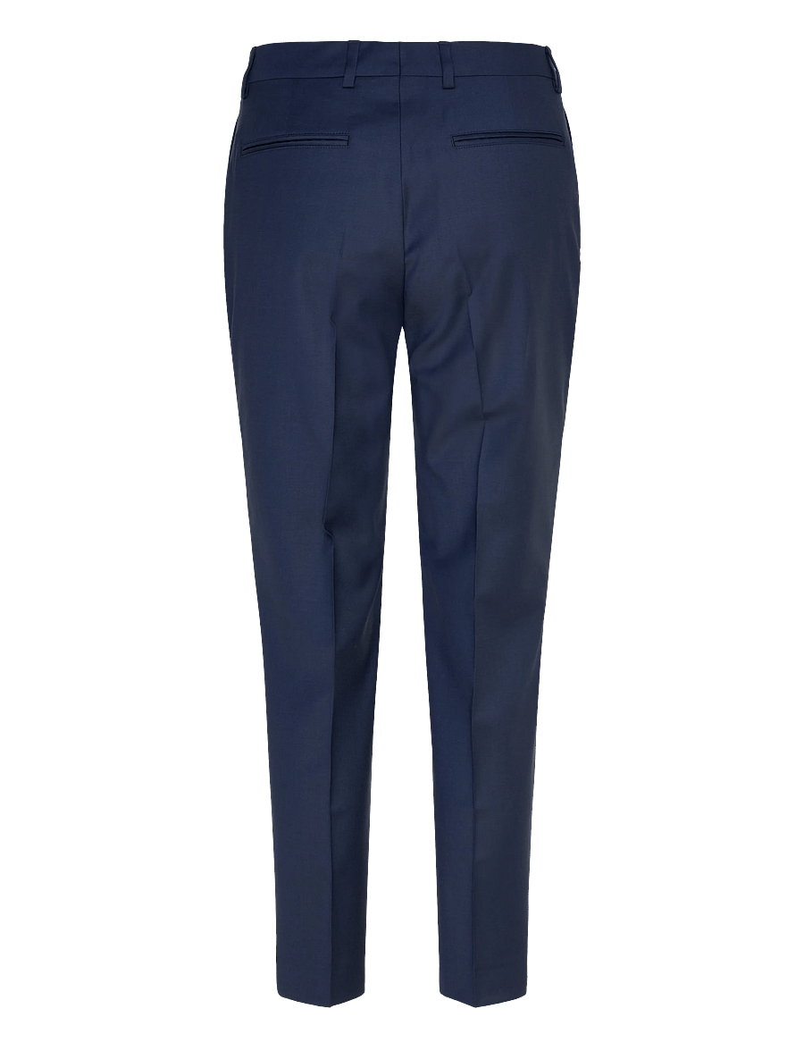 Filippa K - Emma Cropped Cool Wool Trouser - anzugshosen - faded blue - 2