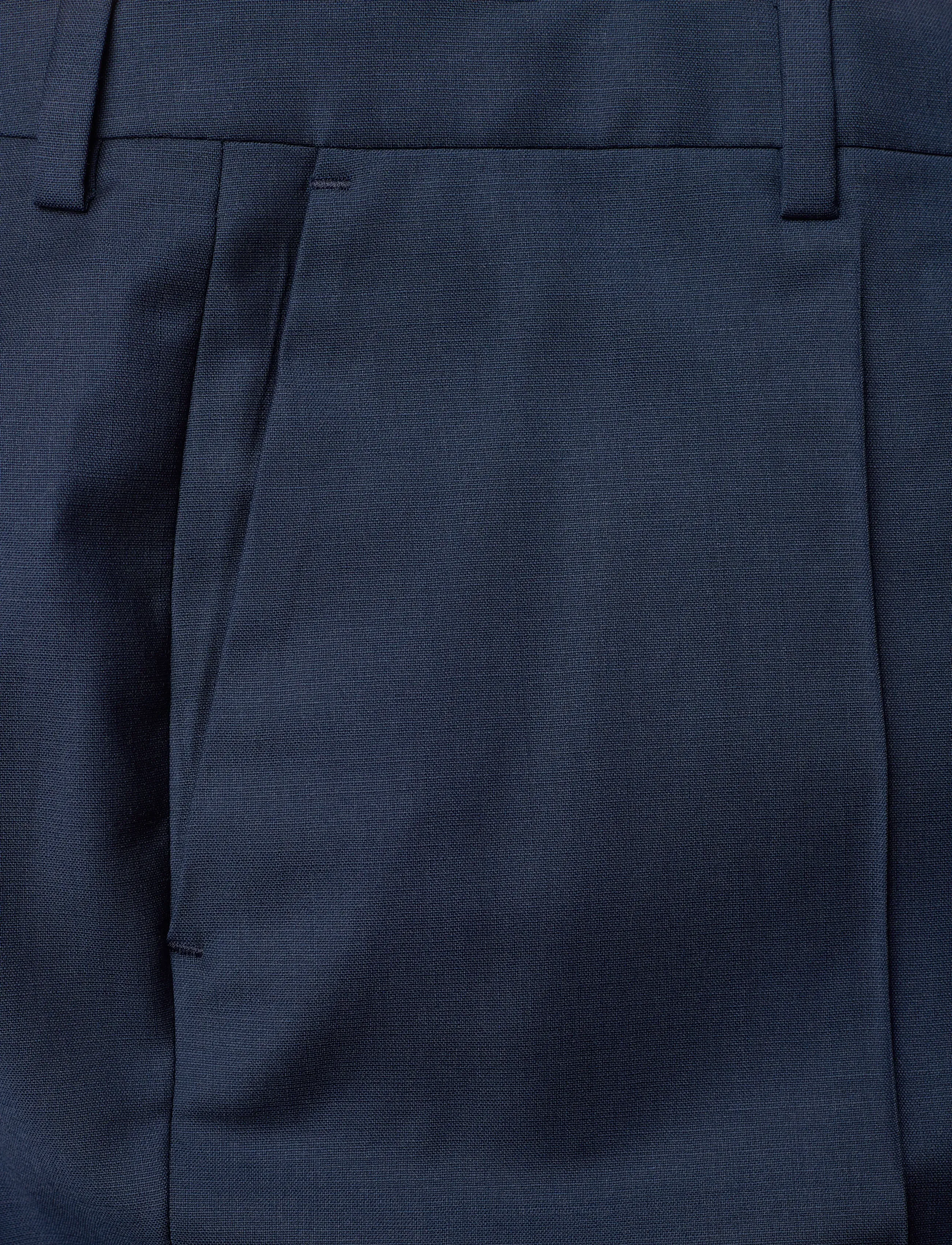 Filippa K - Emma Cropped Cool Wool Trouser - anzugshosen - faded blue - 5