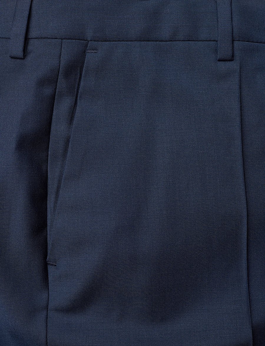 Filippa K - Emma Cropped Cool Wool Trouser - anzugshosen - faded blue - 5