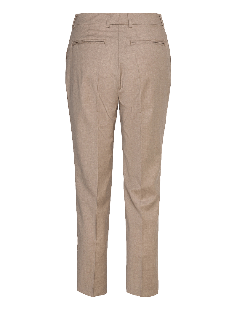 Filippa K - Emma Cropped Cool Wool Trouser - pidulikud püksid - faded khaki - 1