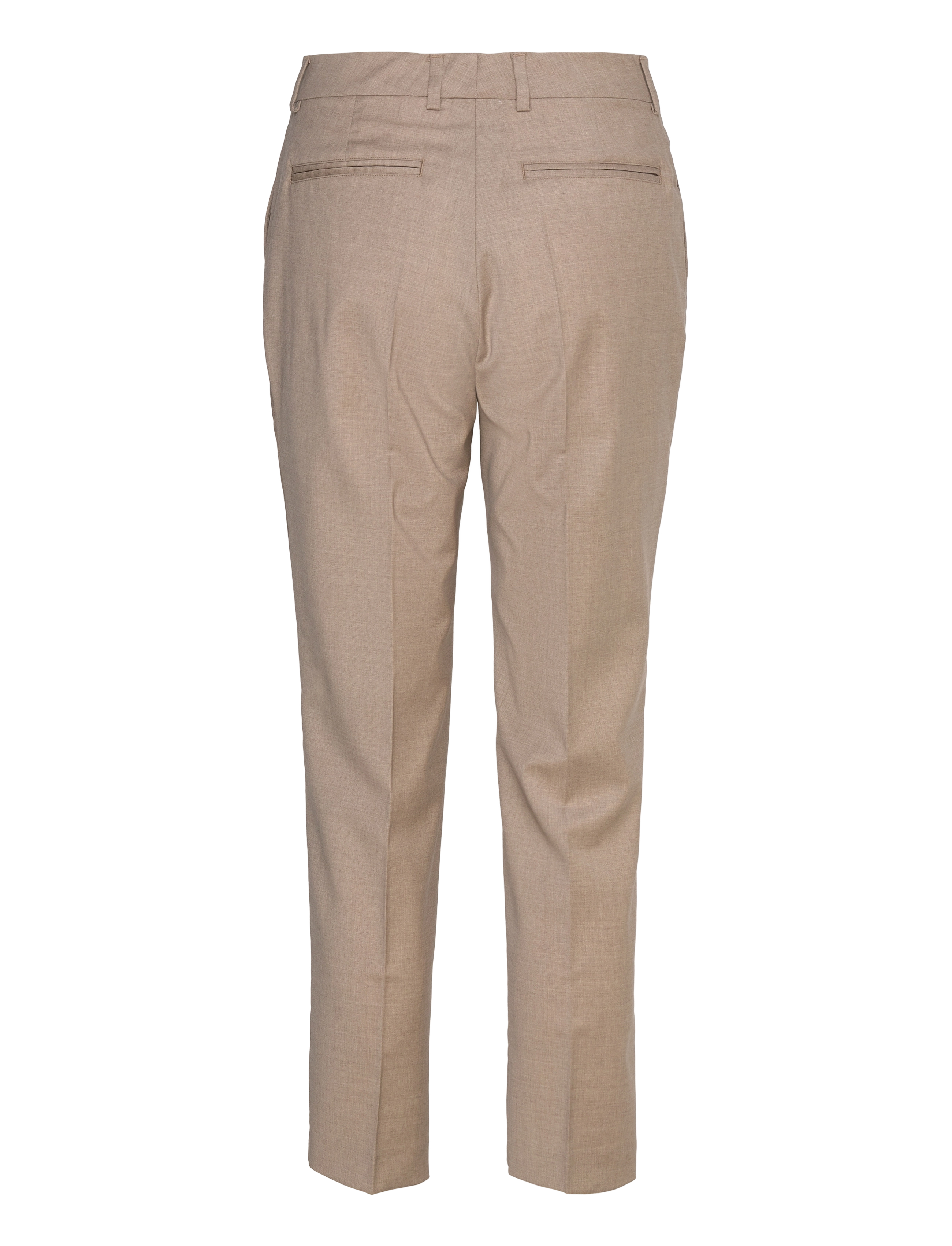Filippa K - Emma Cropped Cool Wool Trouser - habitbukser - faded khaki - 1