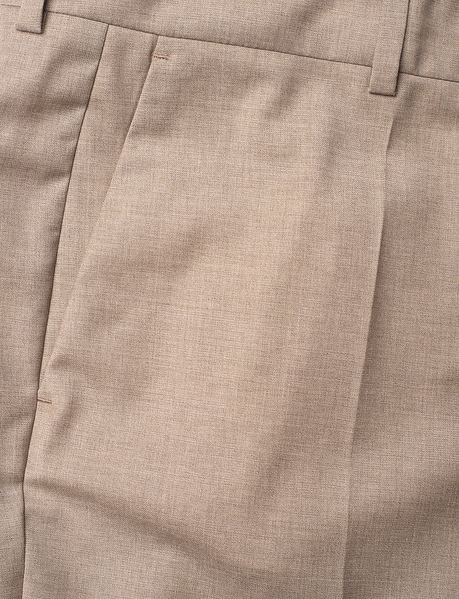 Filippa K - Emma Cropped Cool Wool Trouser - anzugshosen - faded khaki - 2