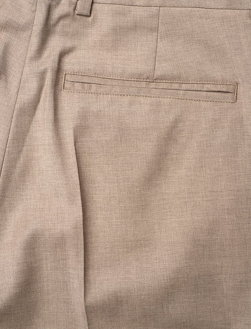 Filippa K - Emma Cropped Cool Wool Trouser - pidulikud püksid - faded khaki - 4