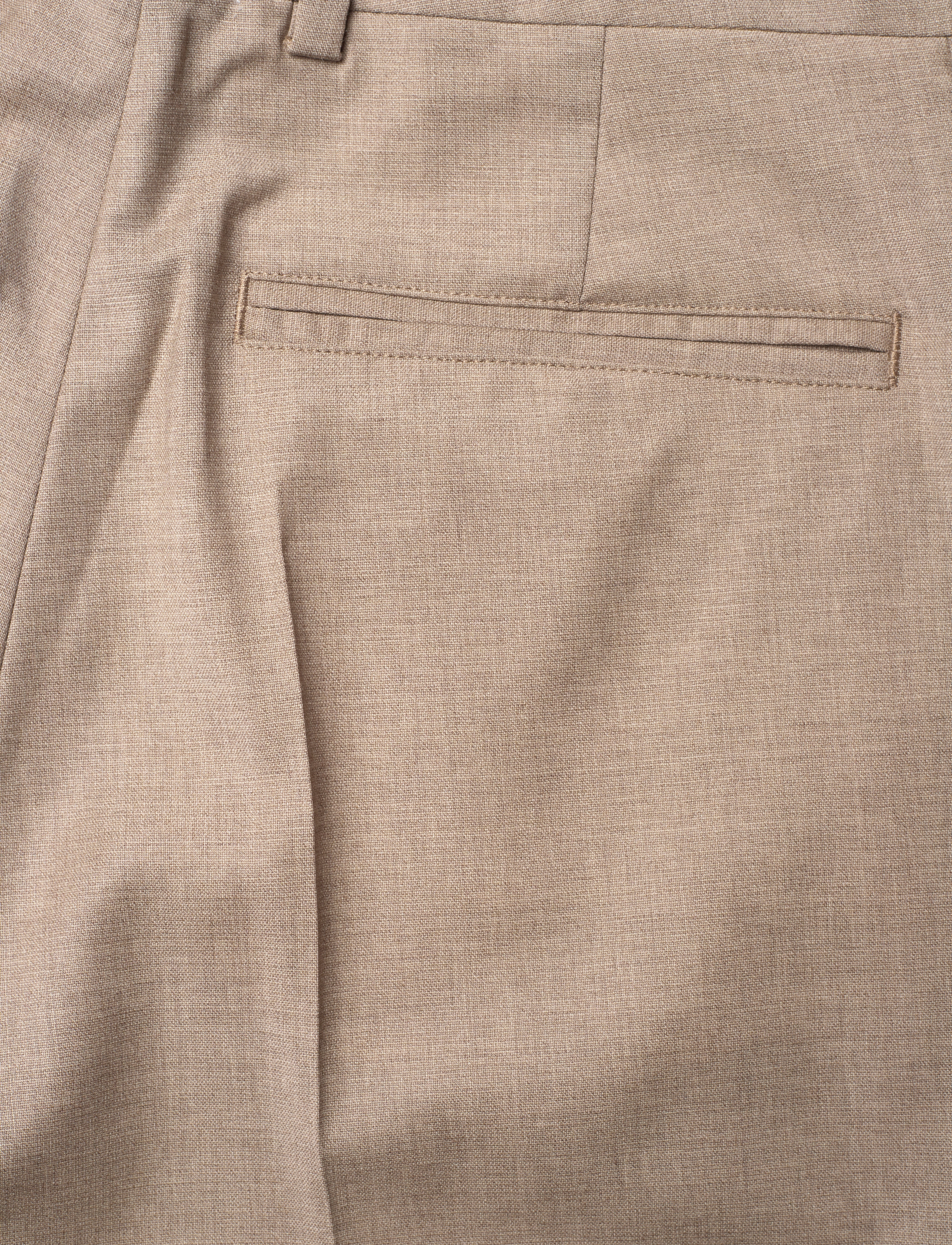 Filippa K - Emma Cropped Cool Wool Trouser - habitbukser - faded khaki - 4