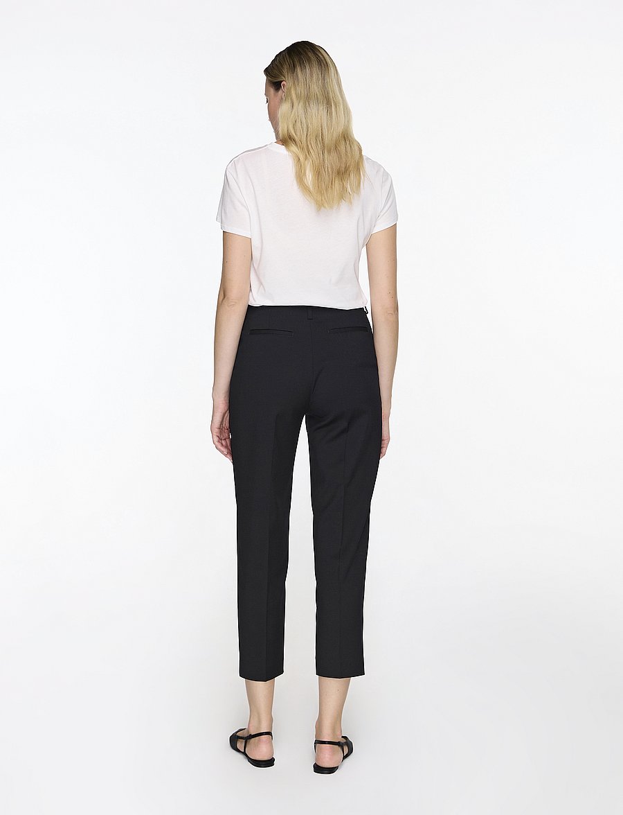 Filippa K - Karlie Trousers - dressbukser - black - 4