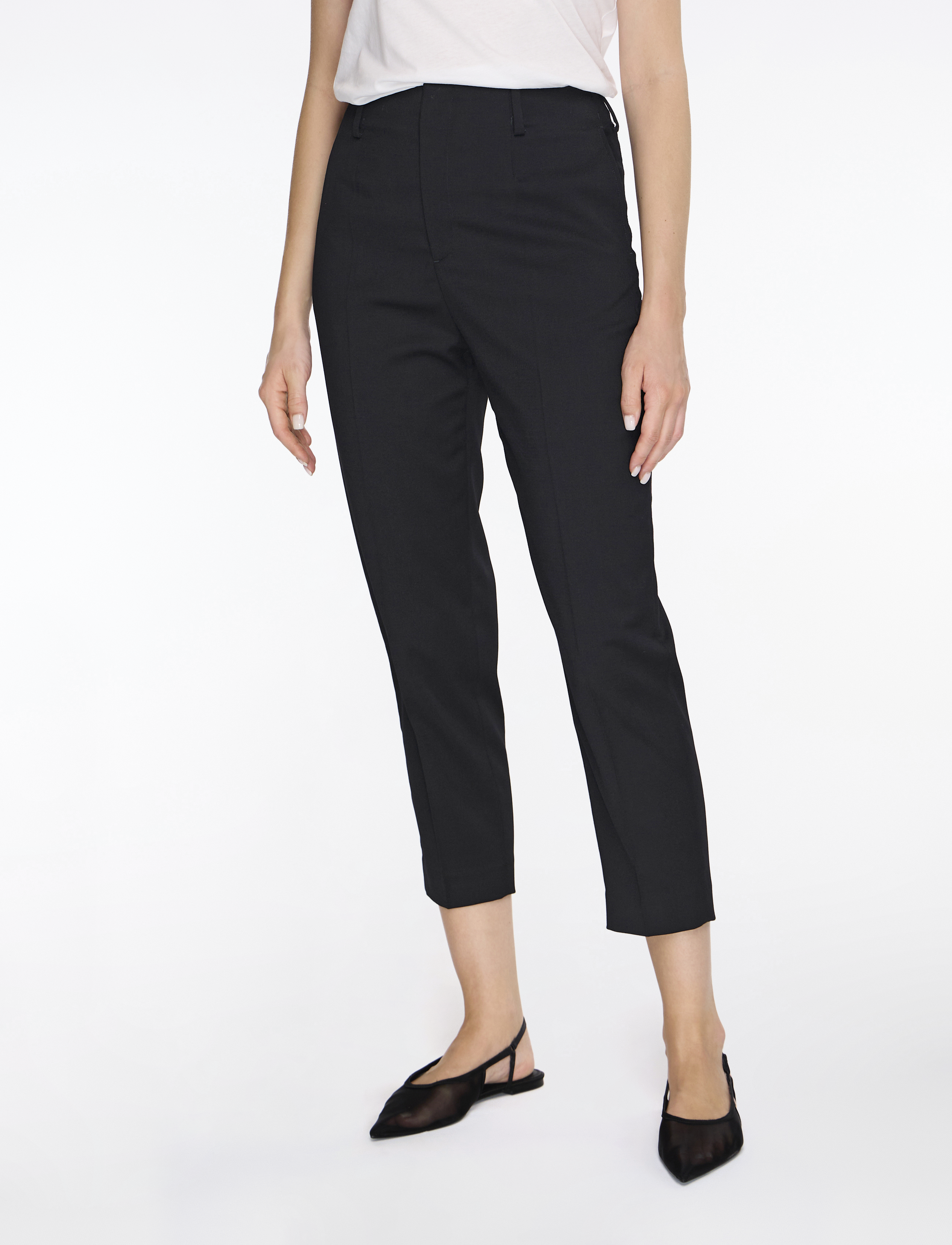 Filippa K Karlie Trousers - Transitional Layering - BLACK / black