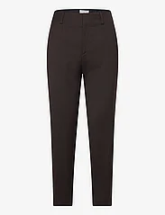 Filippa K - Karlie Trousers - dalykinio stiliaus kelnės - dark brown - 0