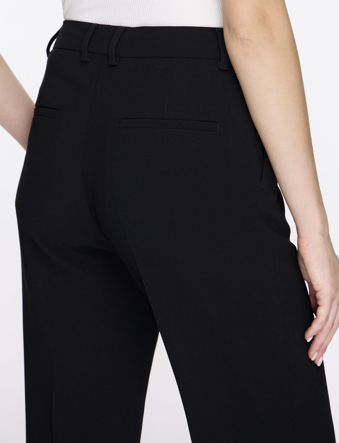 Filippa K - Hutton Trousers - kostymbyxor - black - 5