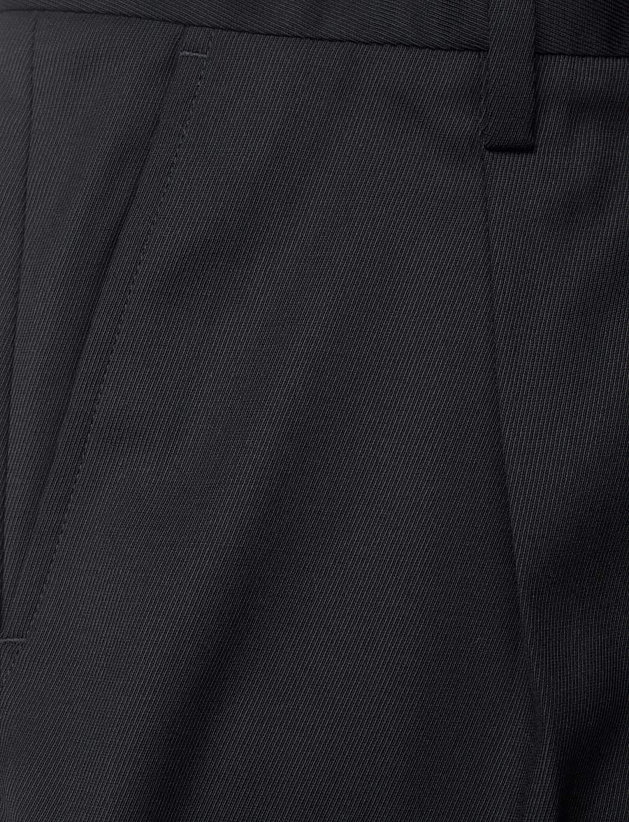 Filippa K - Samson Wool Trousers - osta olukorra järgi - black - 2