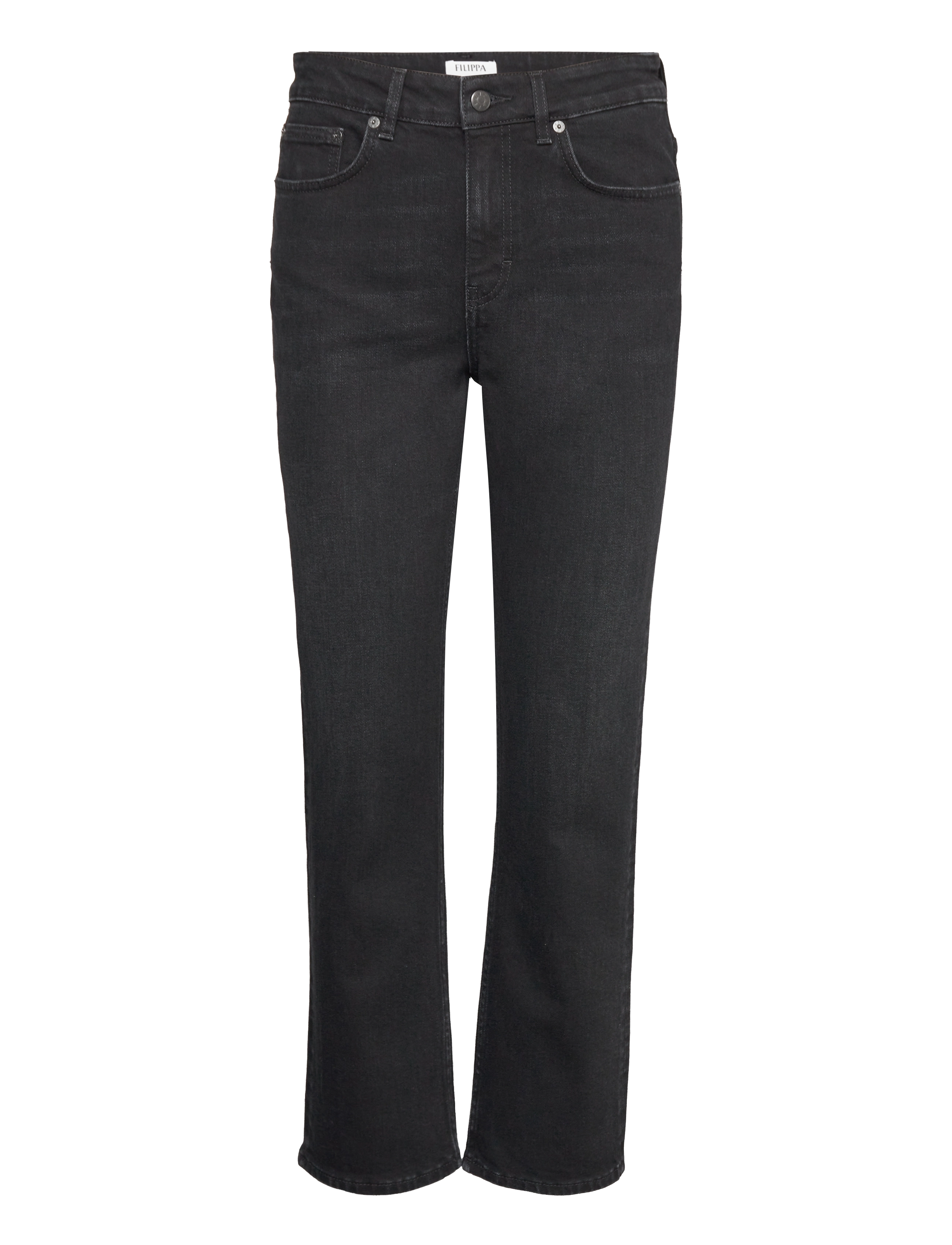 Filippa K Stella Jeans Cropped - Tøj - BLACK WASH / black