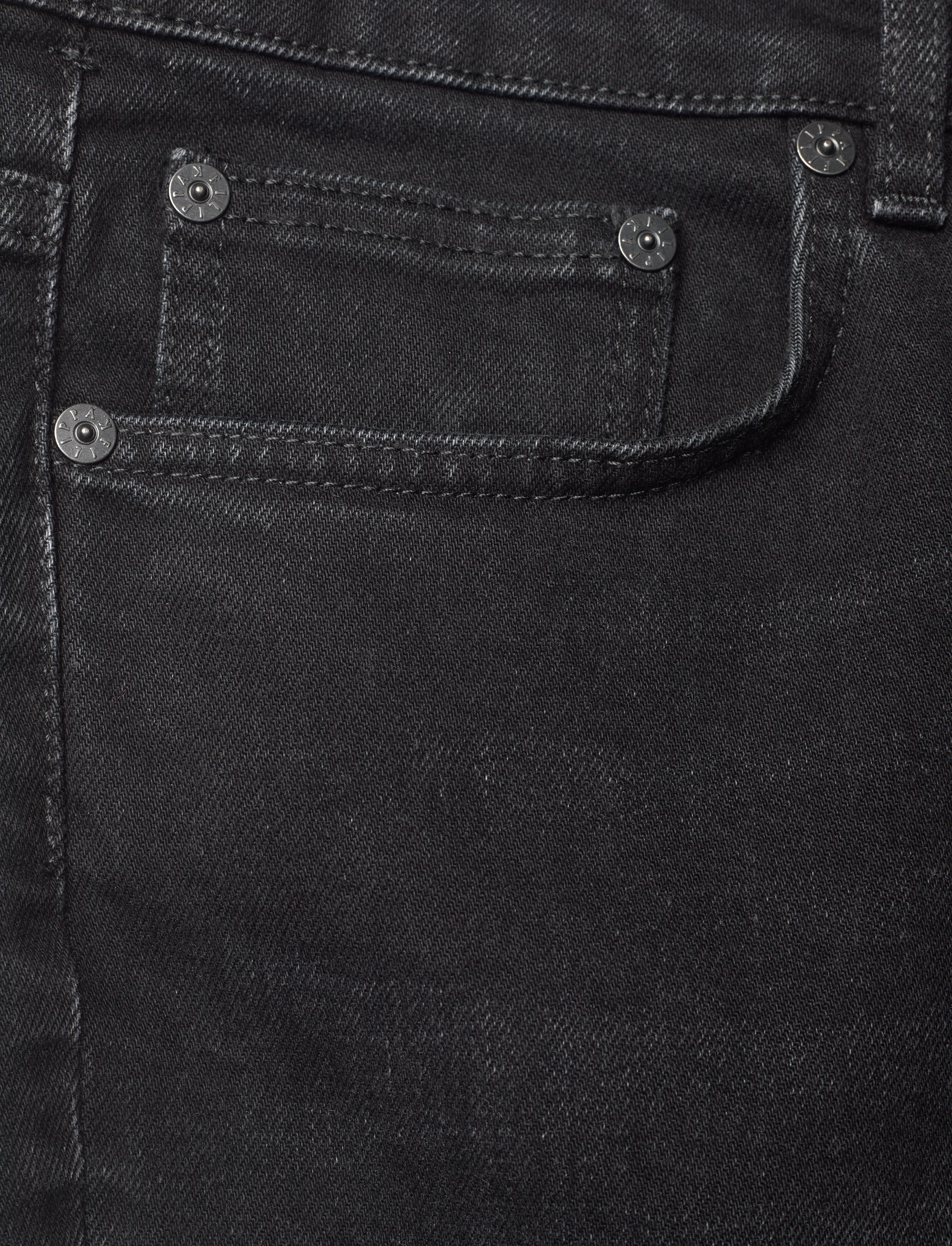 Filippa K - Stella Jeans Cropped - straight jeans - black wash - 2
