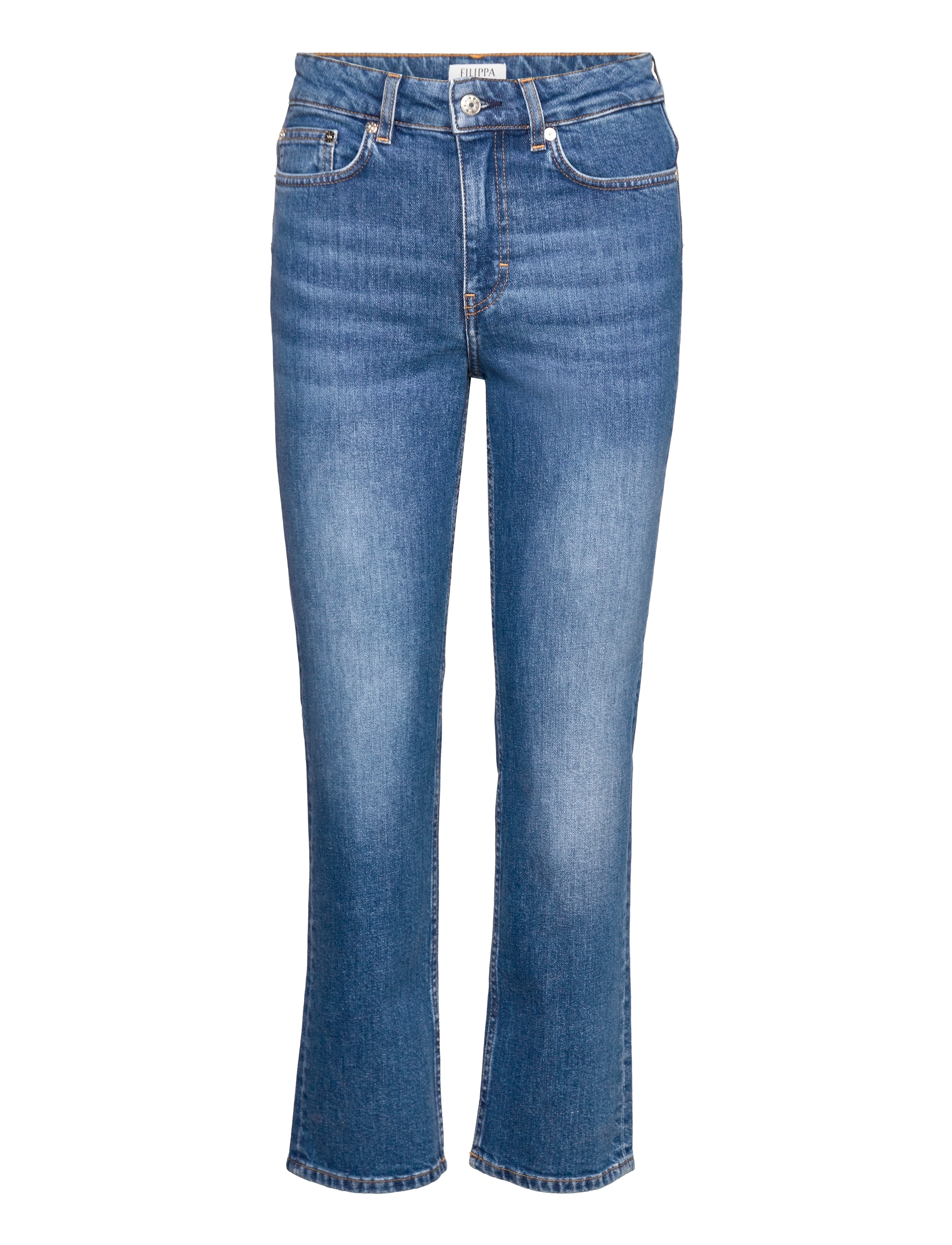 Filippa K Stella Jeans Cropped - Tøj - MID BLUE / blue