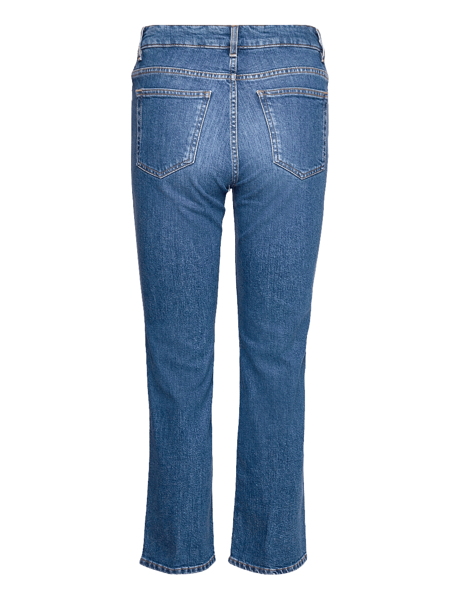 Filippa K - Stella Jeans Cropped - aptempti džinsai - mid blue - 1