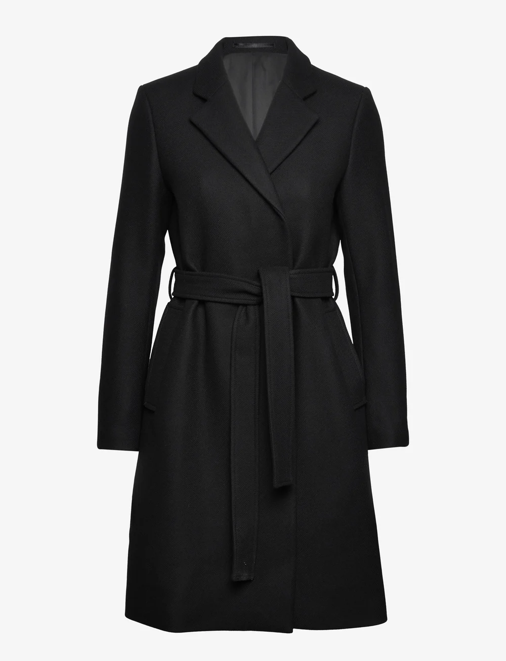 Filippa K - Kaya Coat - ullkappor - black - 0