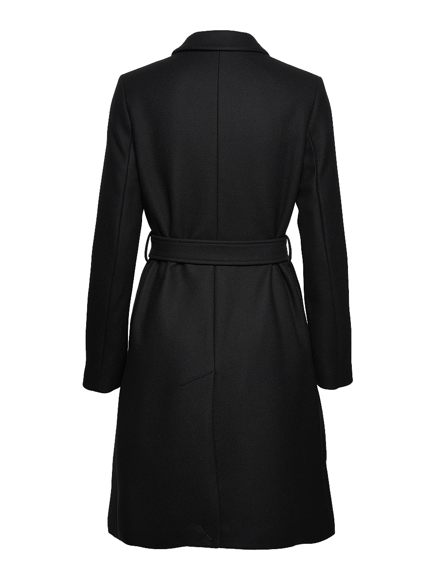 Filippa K - Kaya Coat - ullkappor - black - 1