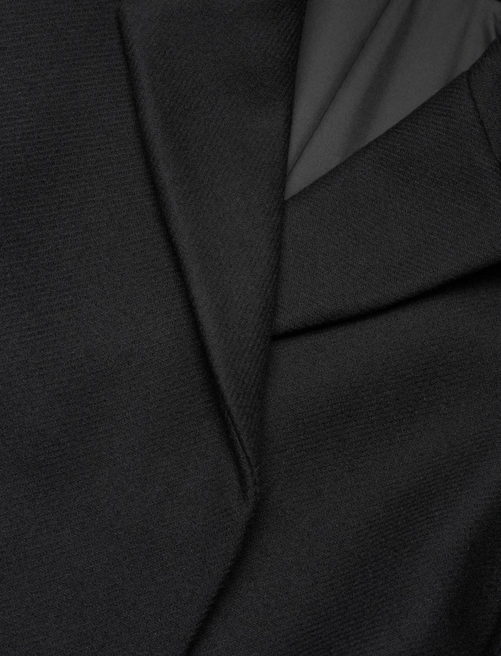 Filippa K - Kaya Coat - ullkappor - black - 2