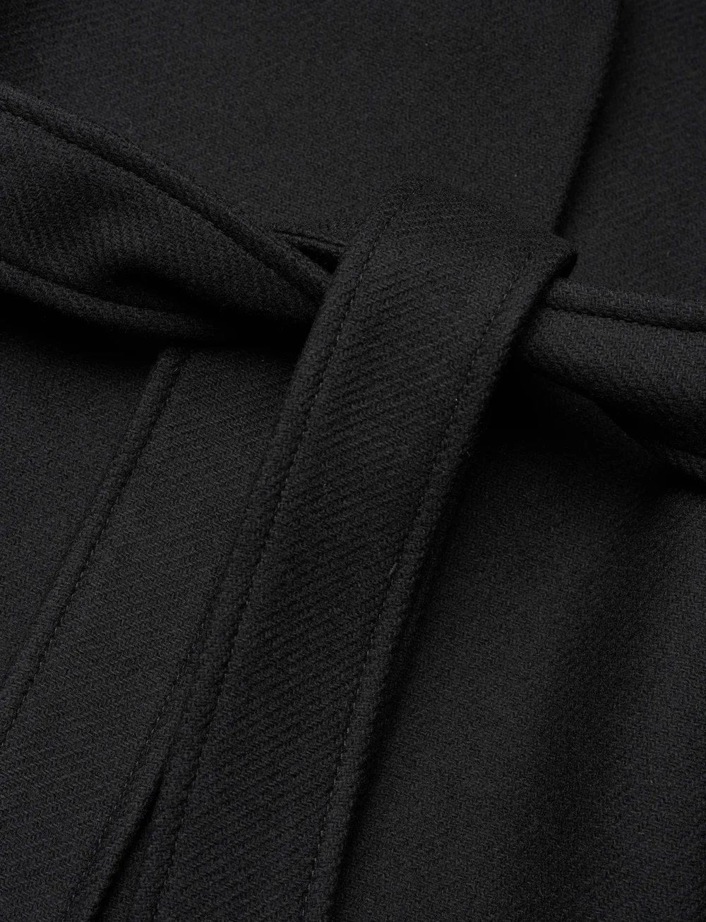 Filippa K - Kaya Coat - ullkappor - black - 3