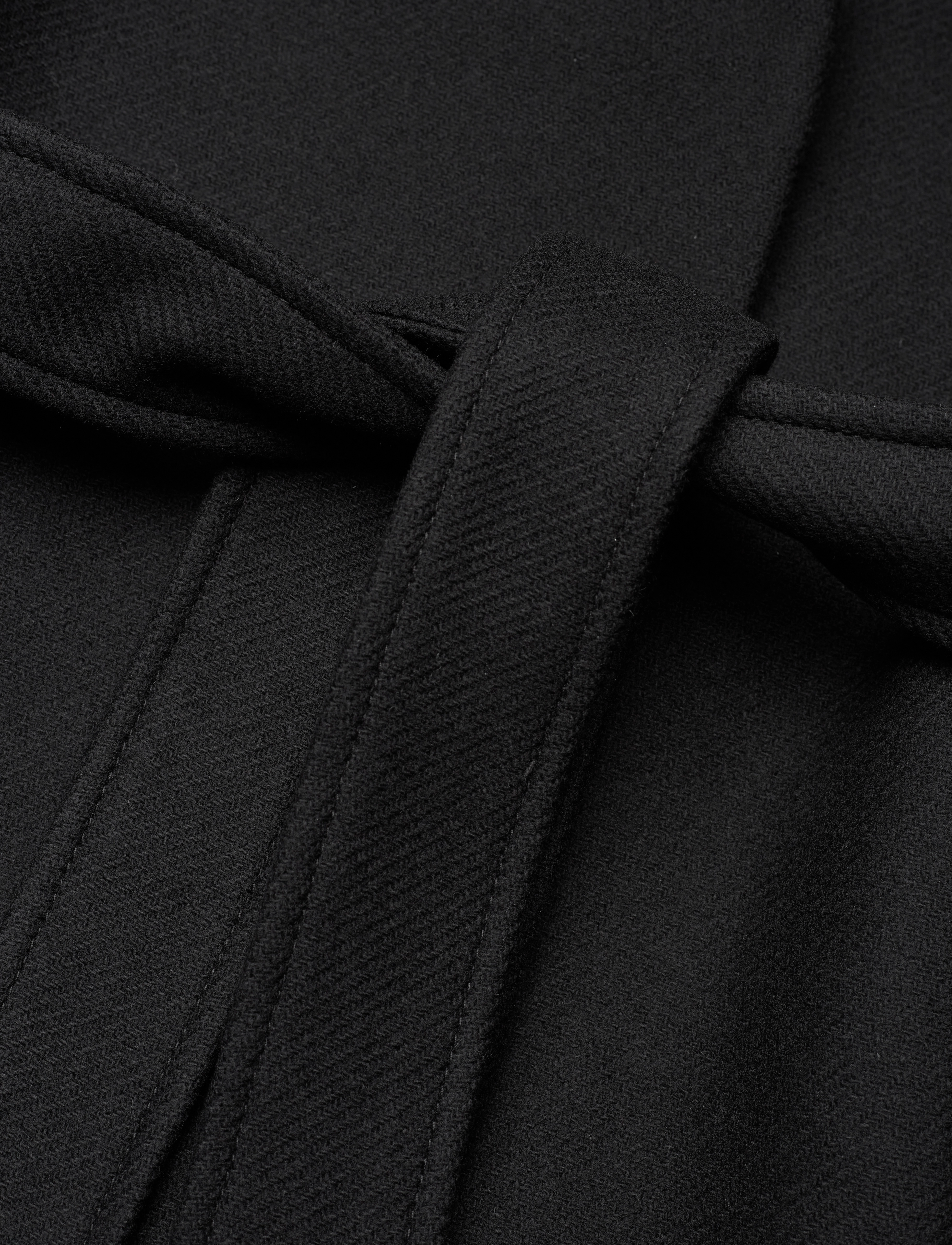 Filippa K - Kaya Coat - ullkappor - black - 3