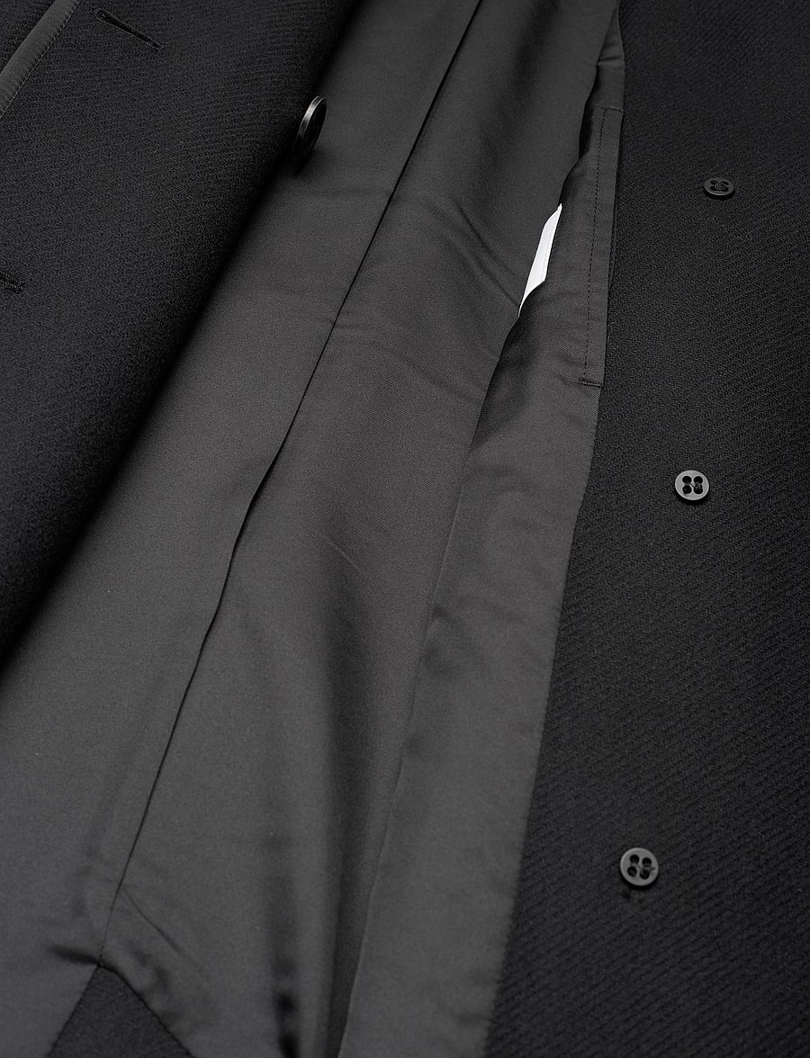 Filippa K - Kaya Coat - ullkappor - black - 4