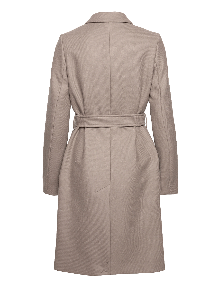 Filippa K - Kaya Coat - vilnoniai paltai - taupe - 1