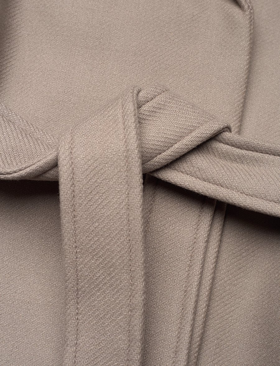 Filippa K - Kaya Coat - vilnoniai paltai - taupe - 3
