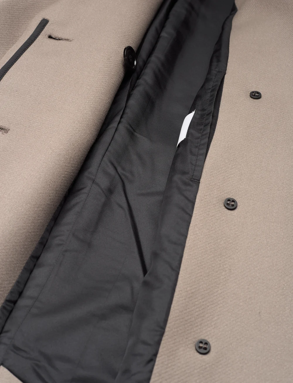 Filippa K - Kaya Coat - ullkappor - taupe - 4