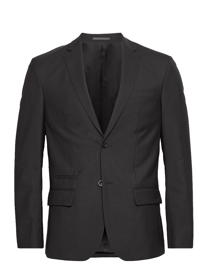 Filippa K - Rick Wool Jacket - enkelknäppta kavajer - black - 0