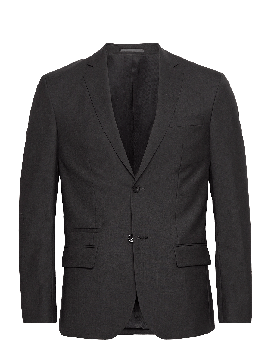 Filippa K - Rick Wool Jacket - einreiher - black - 0