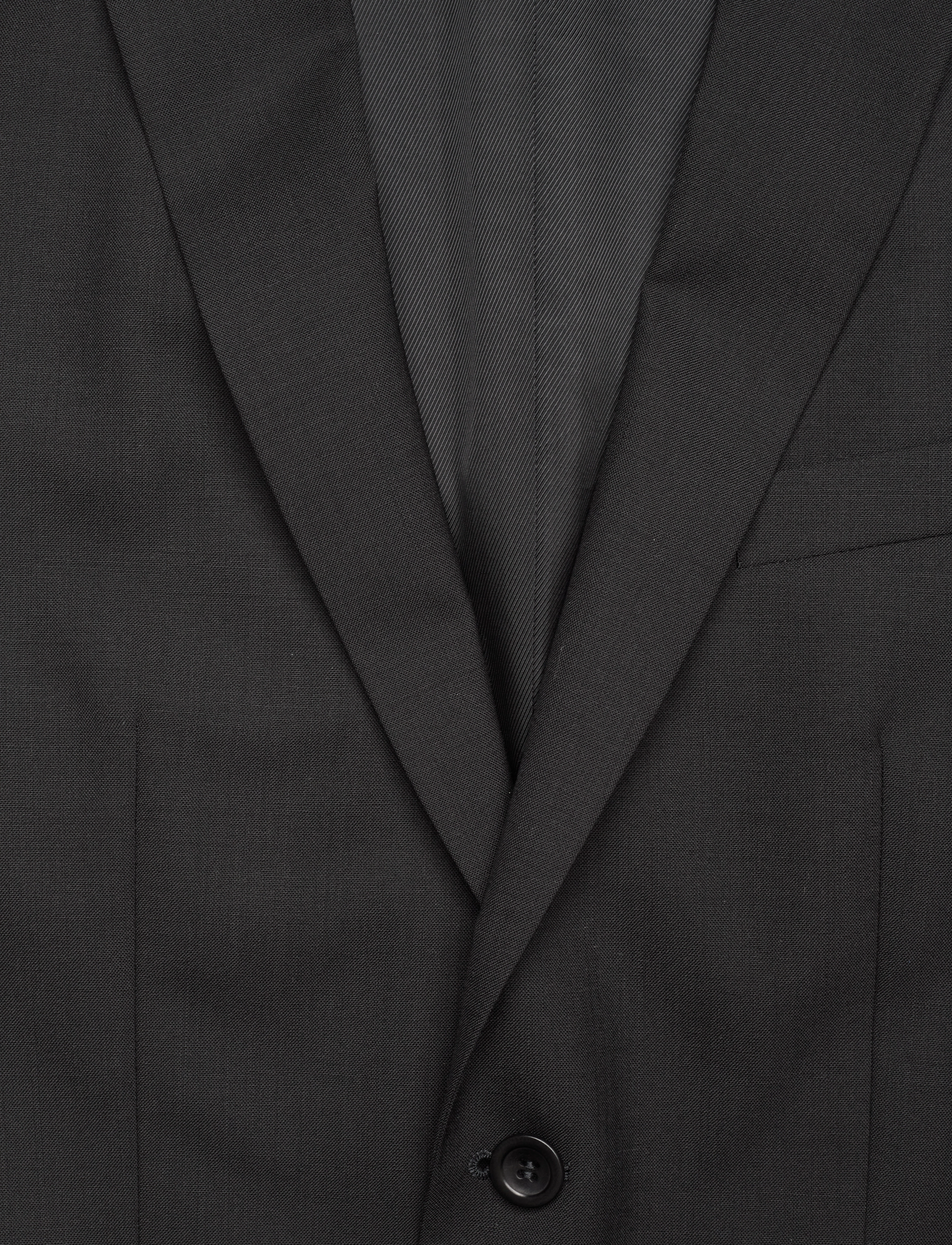 Filippa K - Rick Wool Jacket - enkeltradede blazere - black - 2