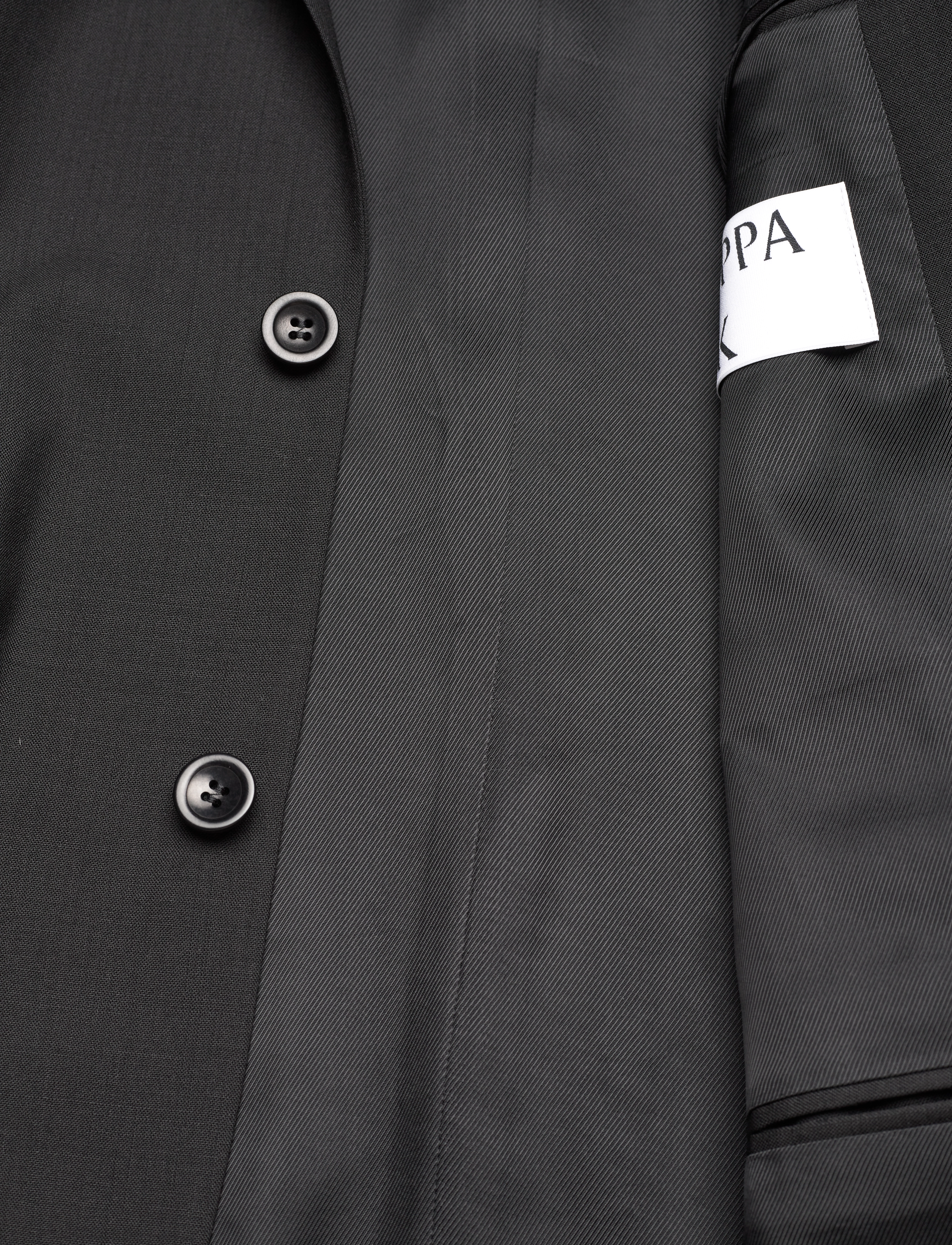 Filippa K - Rick Wool Jacket - enkeltradede blazere - black - 4