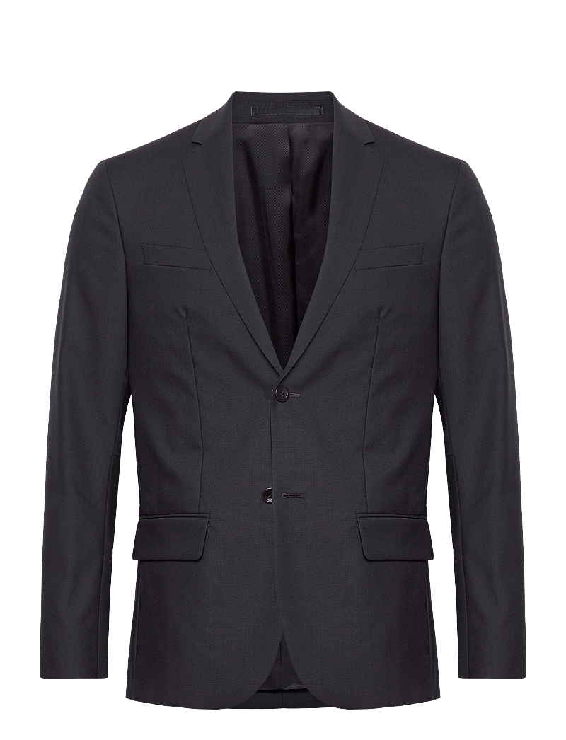 Filippa K - Rick Wool Jacket - enkelknäppta kavajer - dk. navy - 0