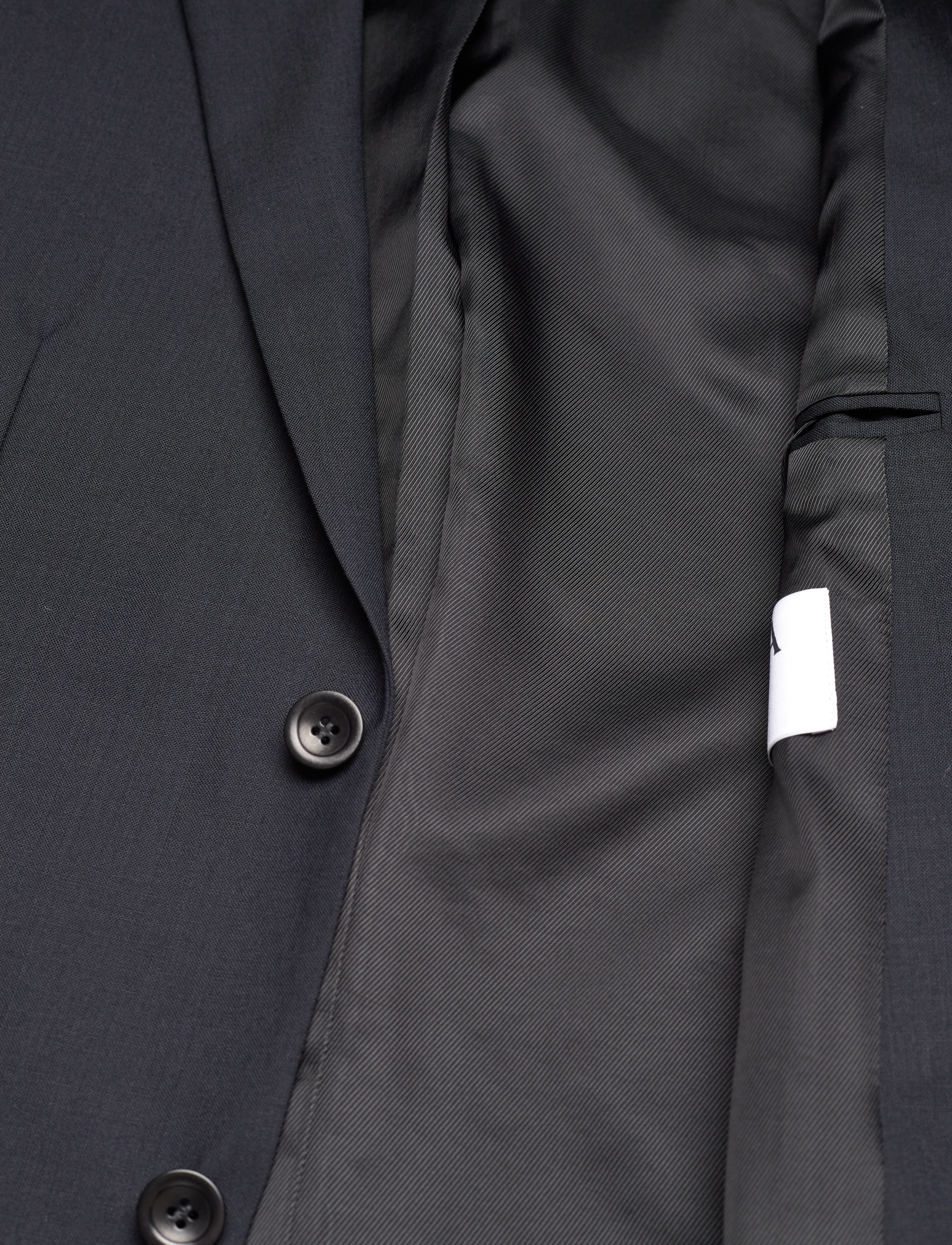 Filippa K - Rick Wool Jacket - enkelknäppta kavajer - dk. navy - 4