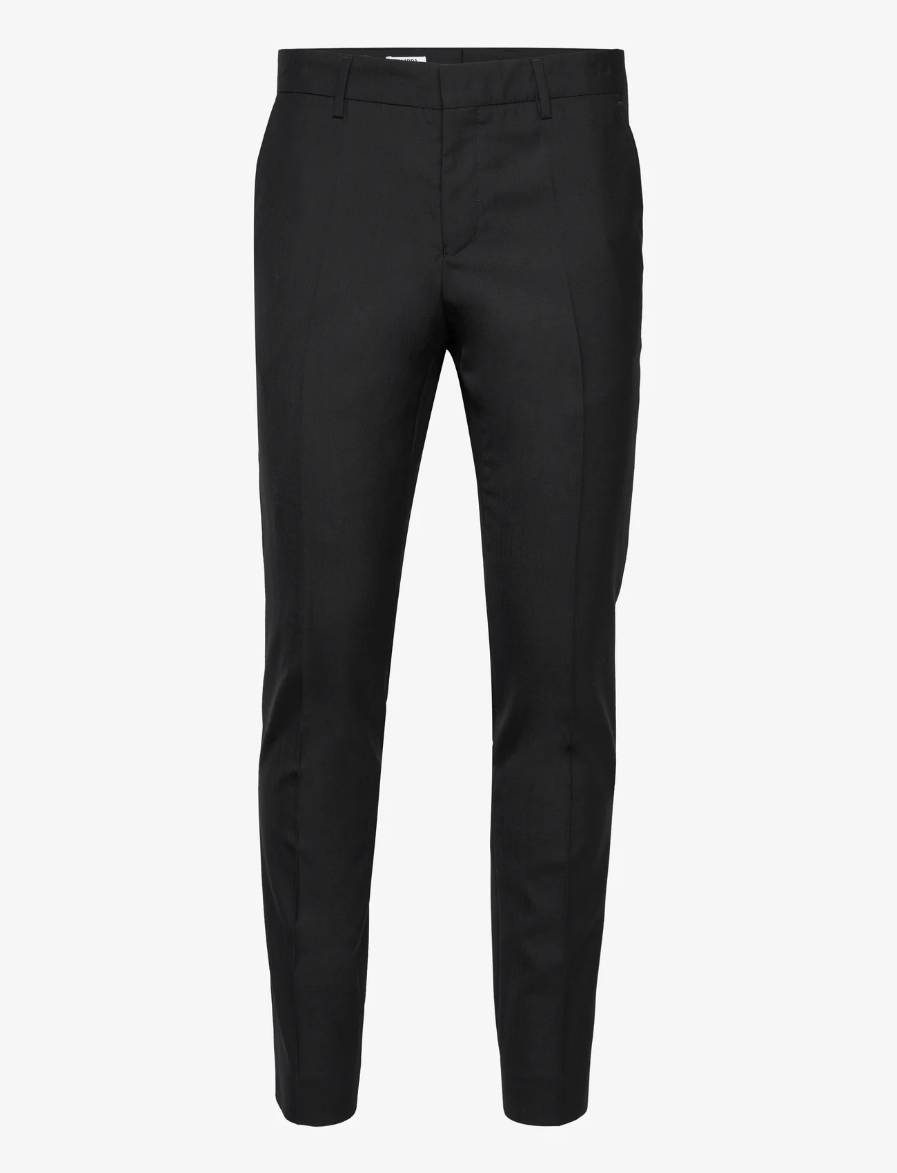 Filippa K - Liam Wool Trousers - podstawowe koszulki - black - 0