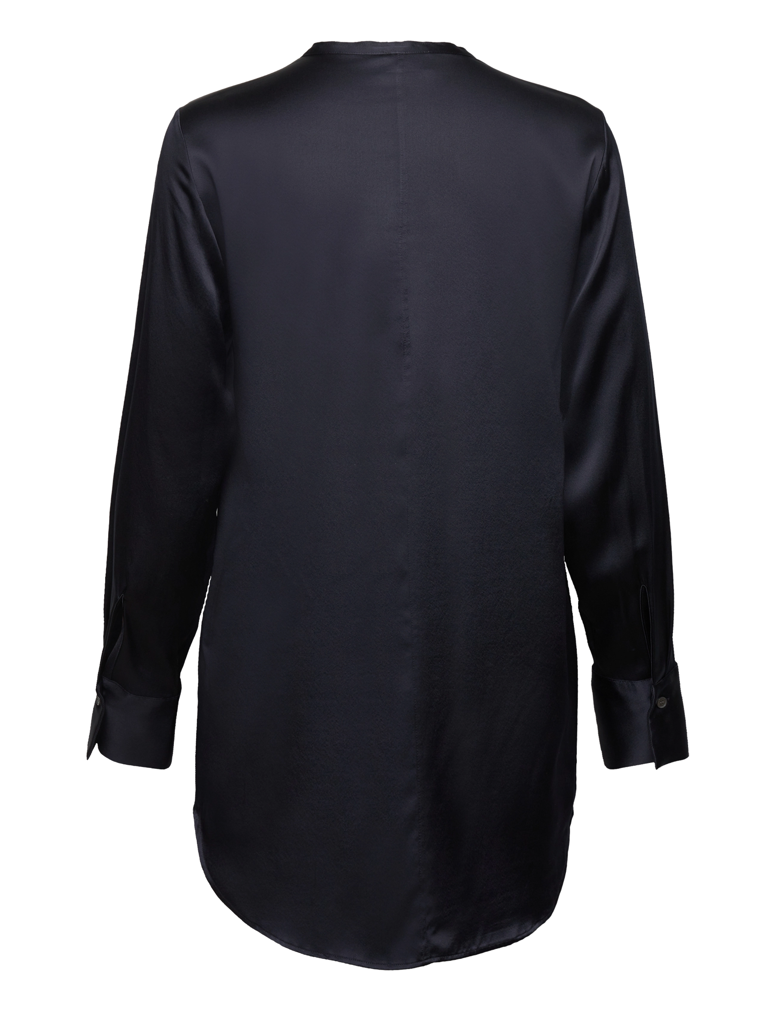 Filippa K - Pull-on Silk Blouse - navy - 1