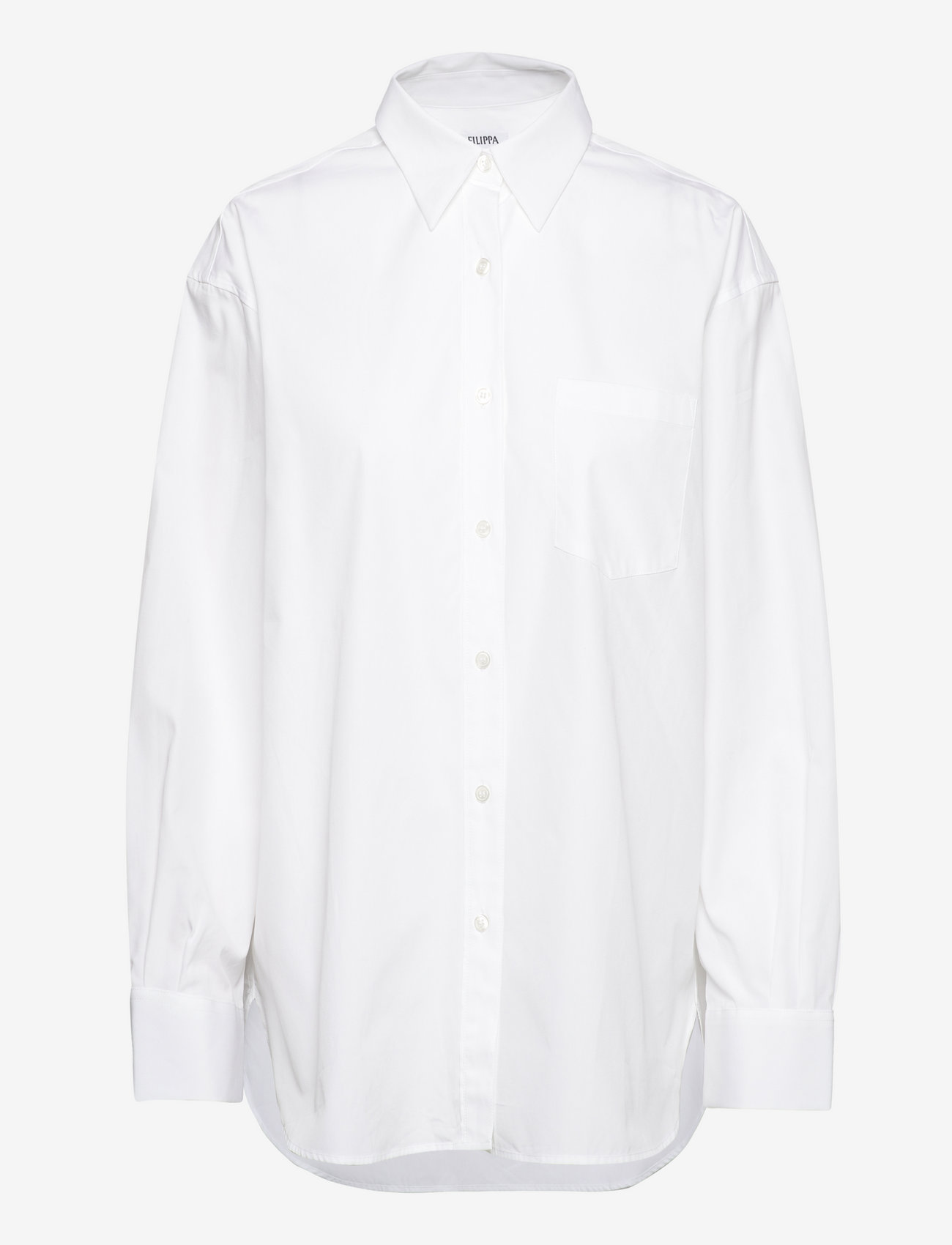 Filippa K - Sammy Shirt - jeansskjortor - white - 0