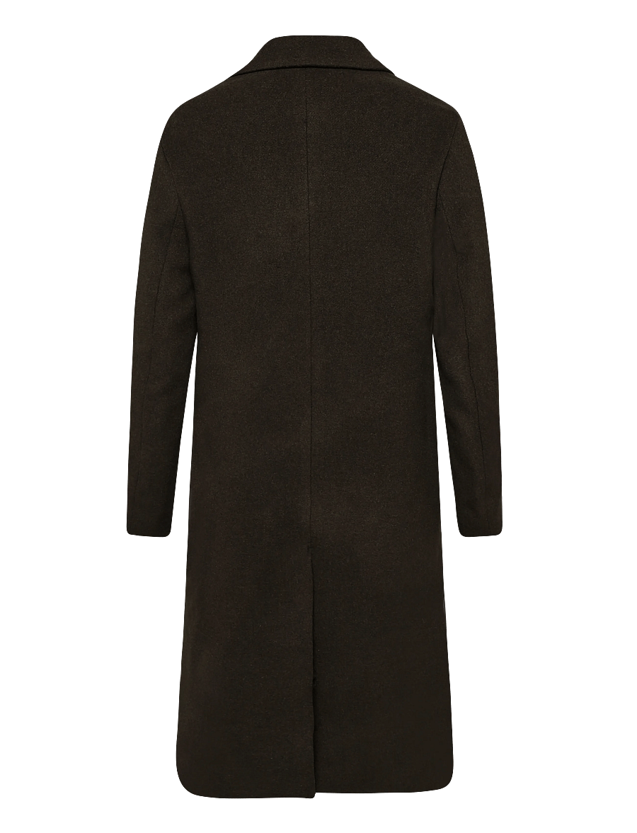 Filippa K - London Coat - uldfrakker - dark moss green - 1