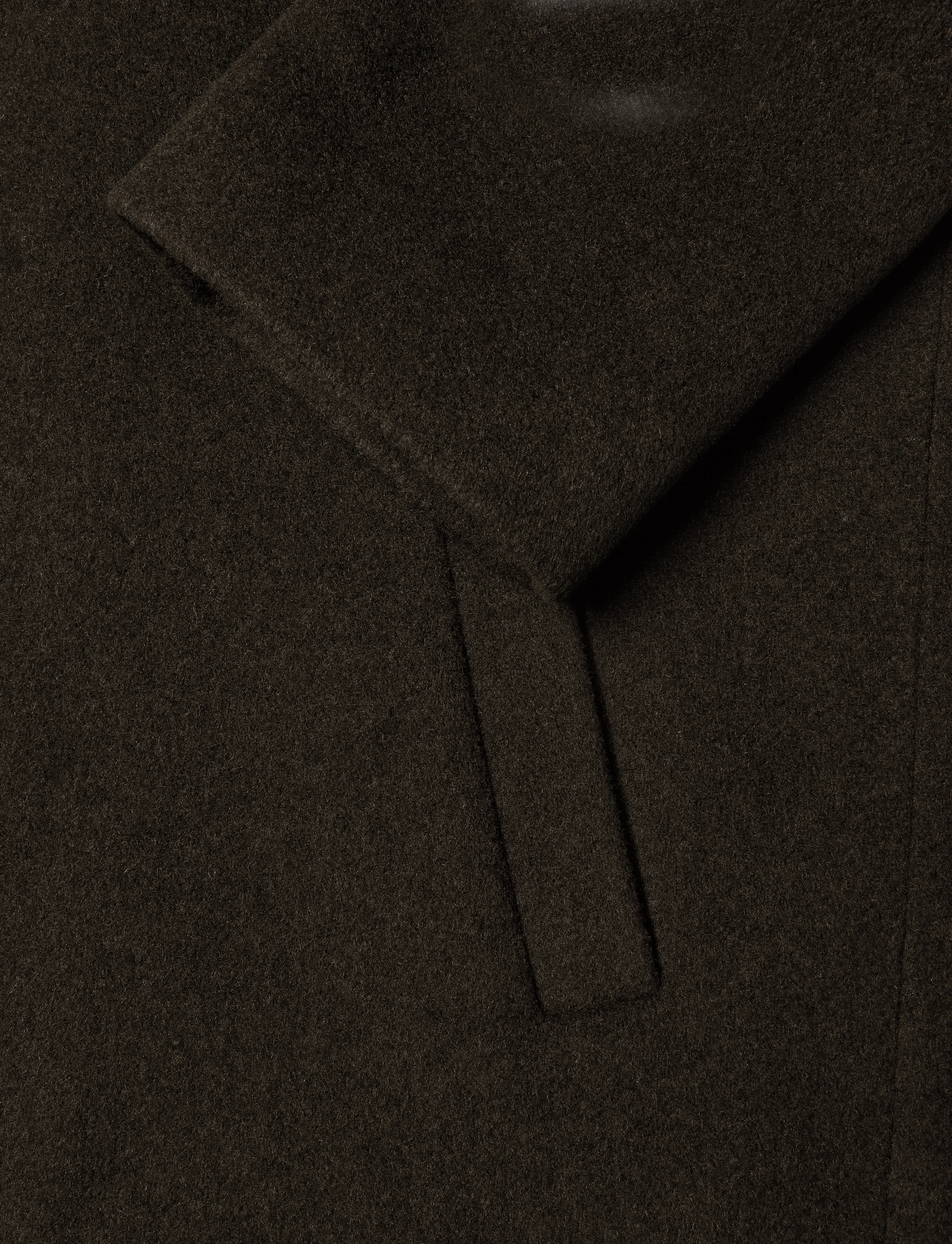 Filippa K - London Coat - uldfrakker - dark moss green - 3