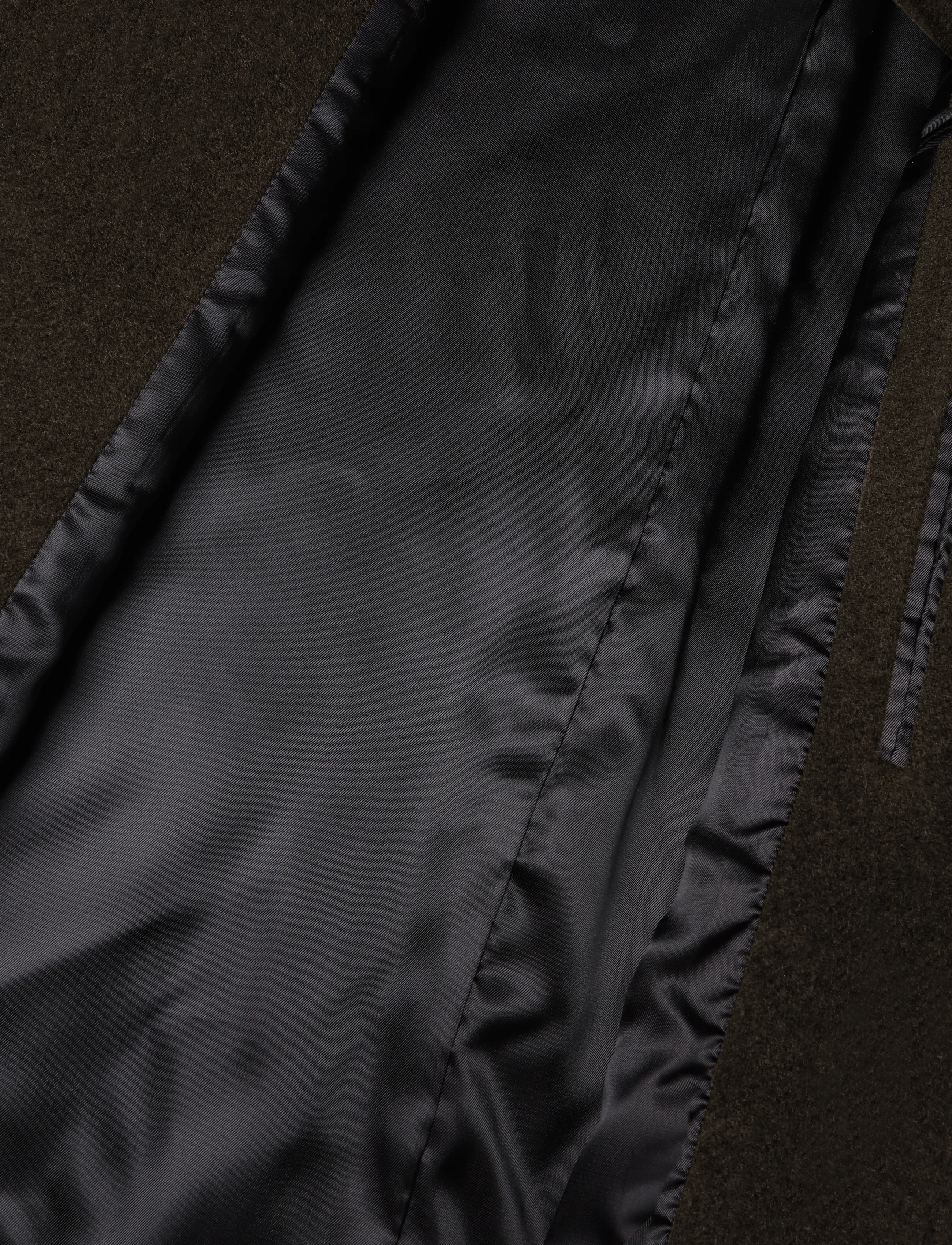 Filippa K - London Coat - uldfrakker - dark moss green - 4