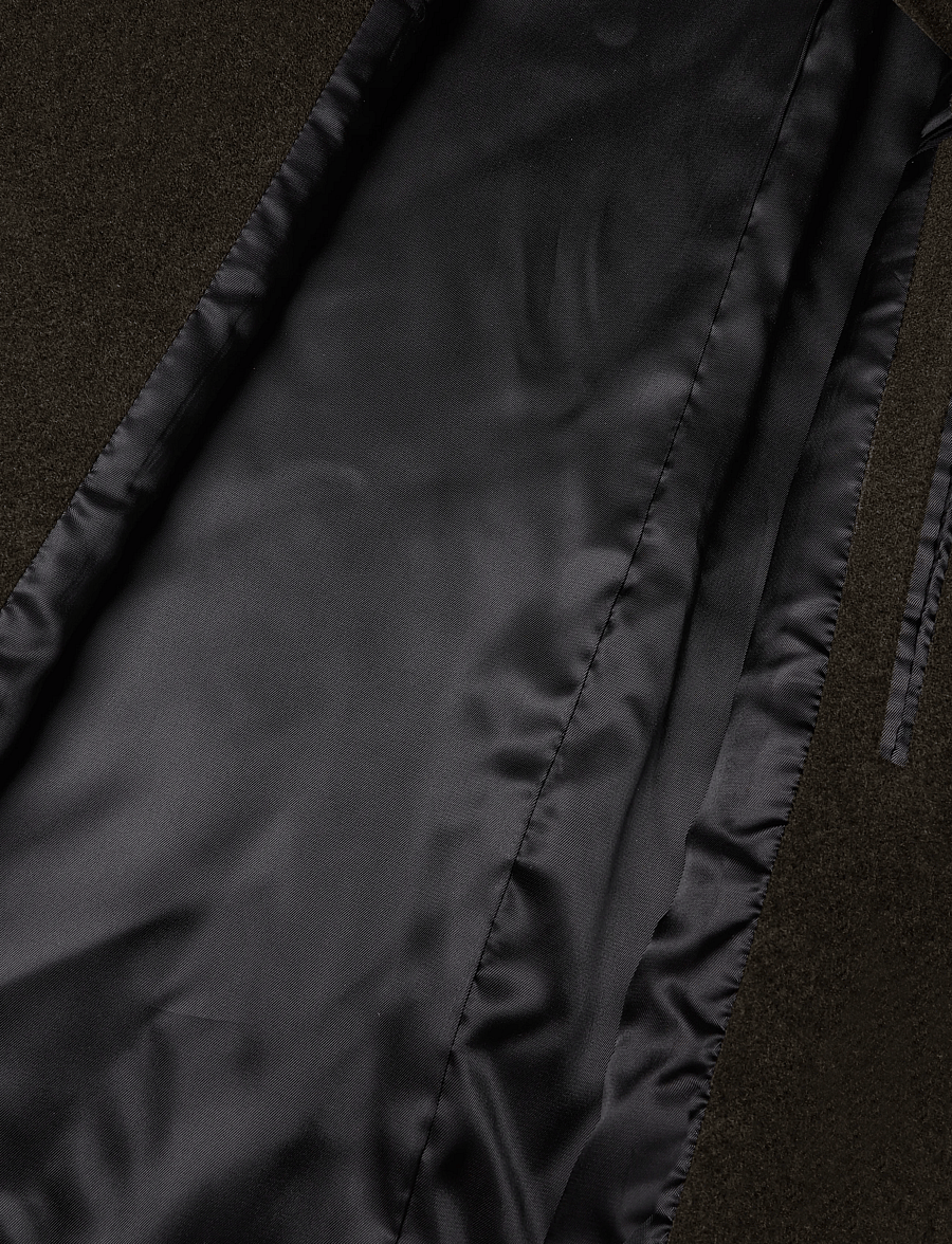 Filippa K - London Coat - uldfrakker - dark moss green - 4