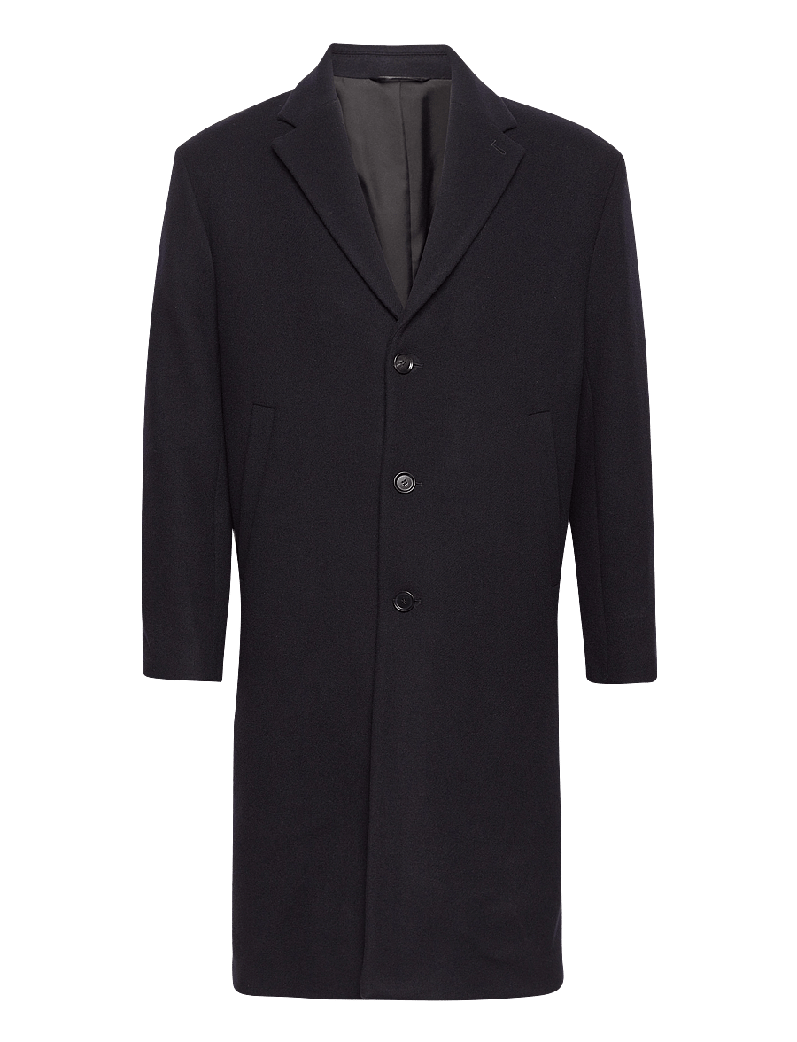 Filippa K - London Coat - wool coats - navy - 0