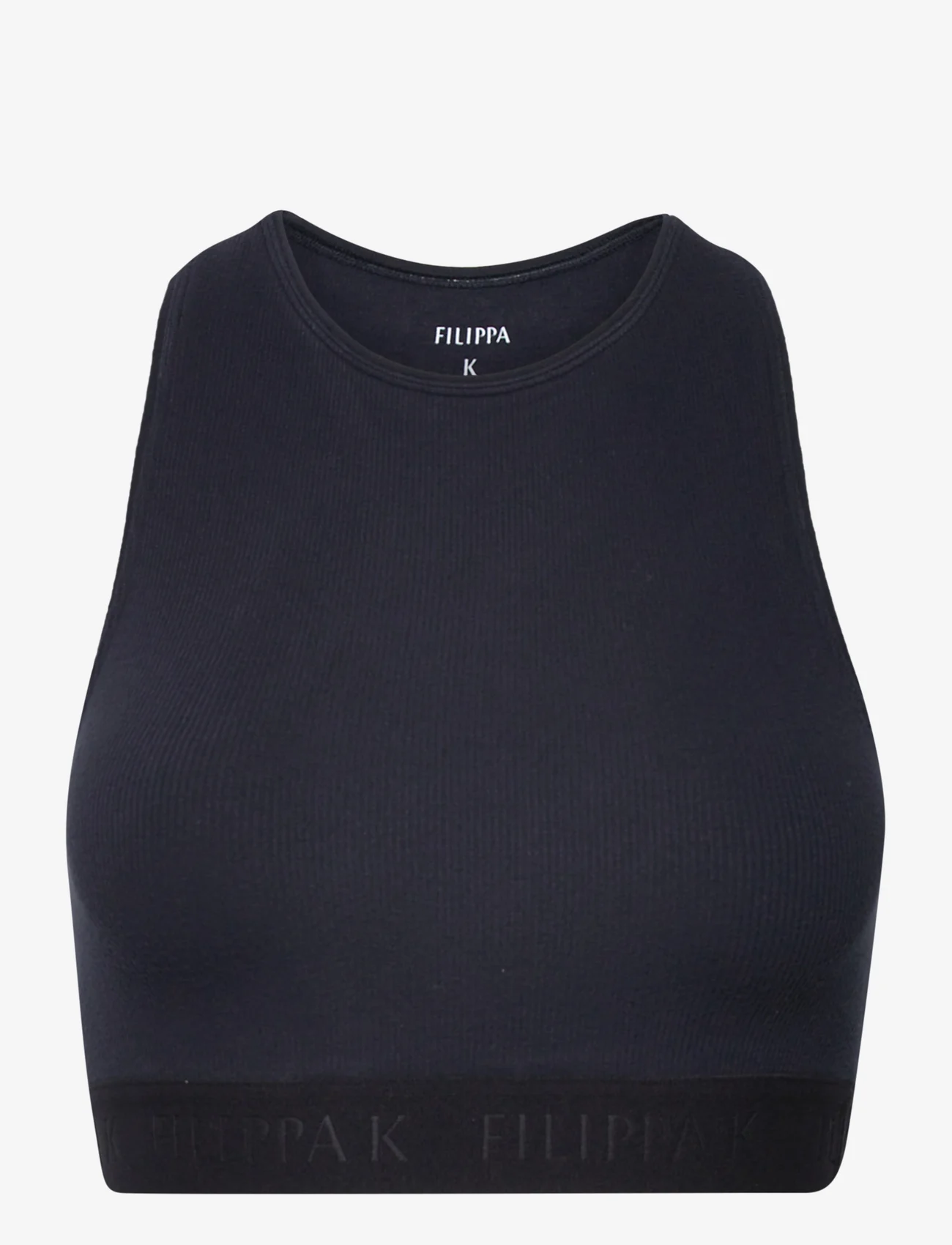 Filippa K - Racer back Seamless Top - Īsi topi - night blue - 0