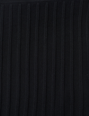 Filippa K - Cotton Rib Knit Skirt - kort skjørt - black - 2
